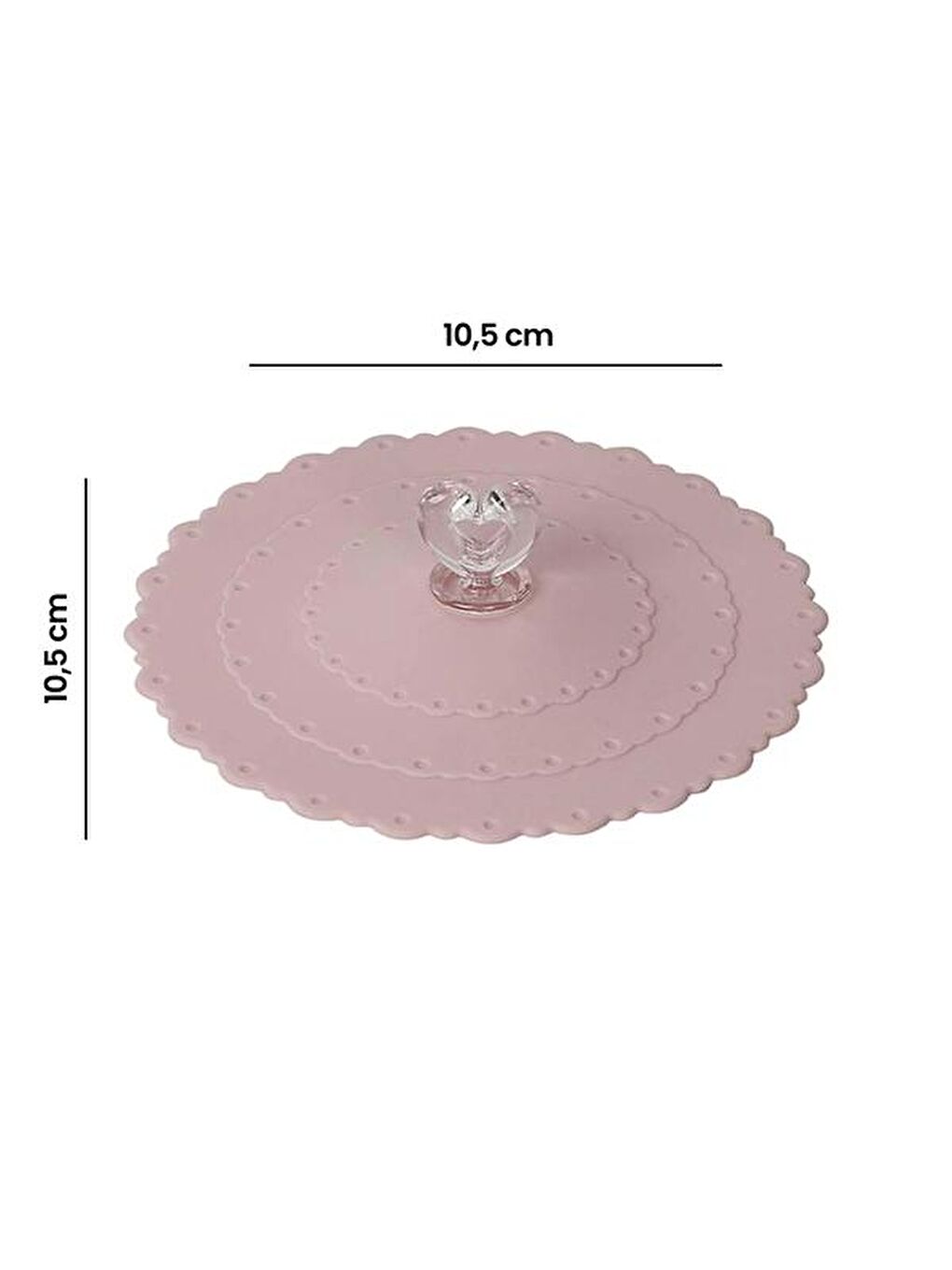 Karışık Silikon Bardak Kapağı - Asorti-2