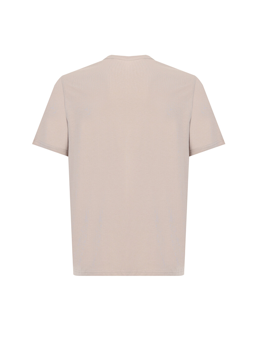 Gri ML VAHA 11NAT013 Taş Rengi Erkek Kısa Kol T-Shirt-2