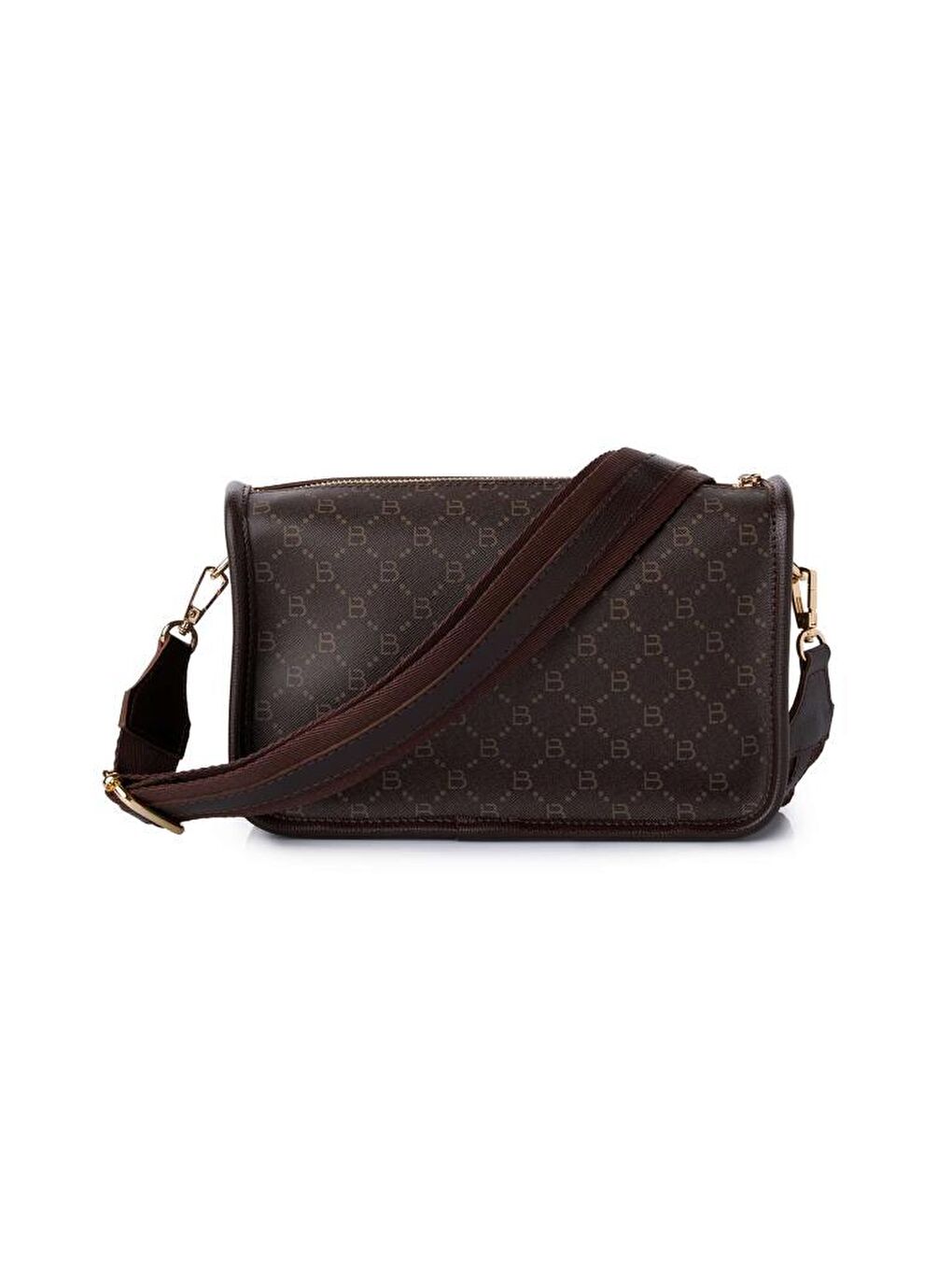 Kahverengi Sloane Omuz Çantası-1