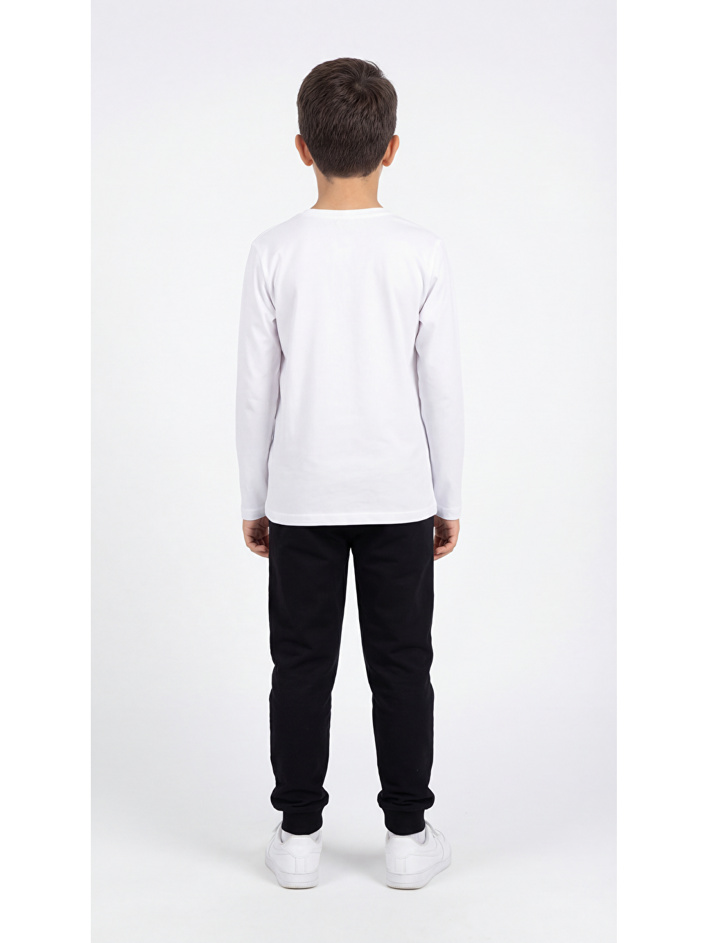 Beyaz Atatürk Baskılı Erkek Çocuk T-shirt-3