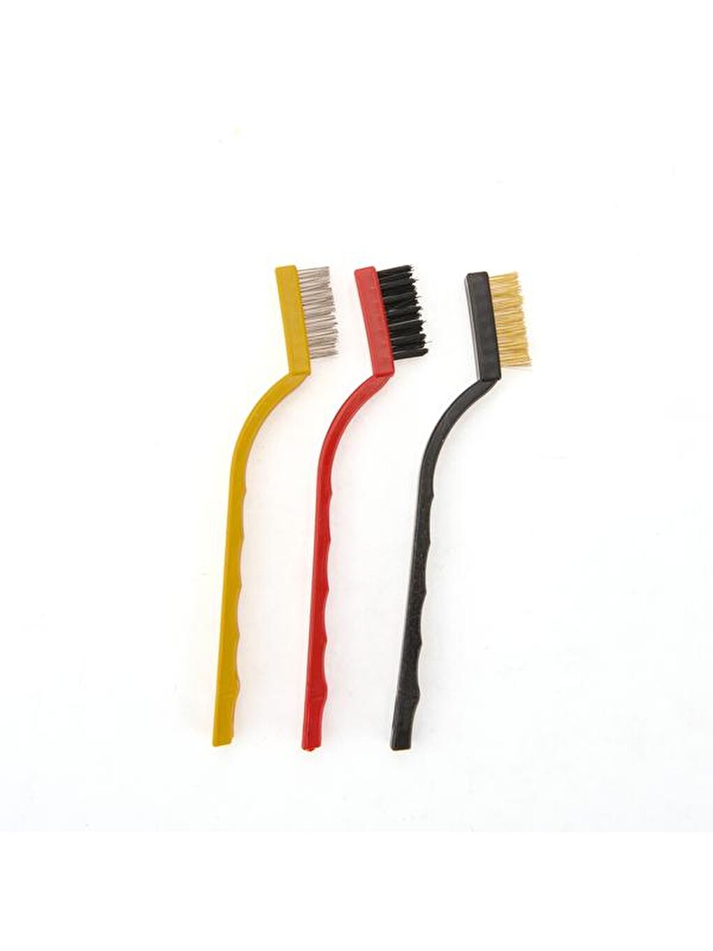 Karışık 3'lü Tel Fırça - Renkli - 16 cm-2