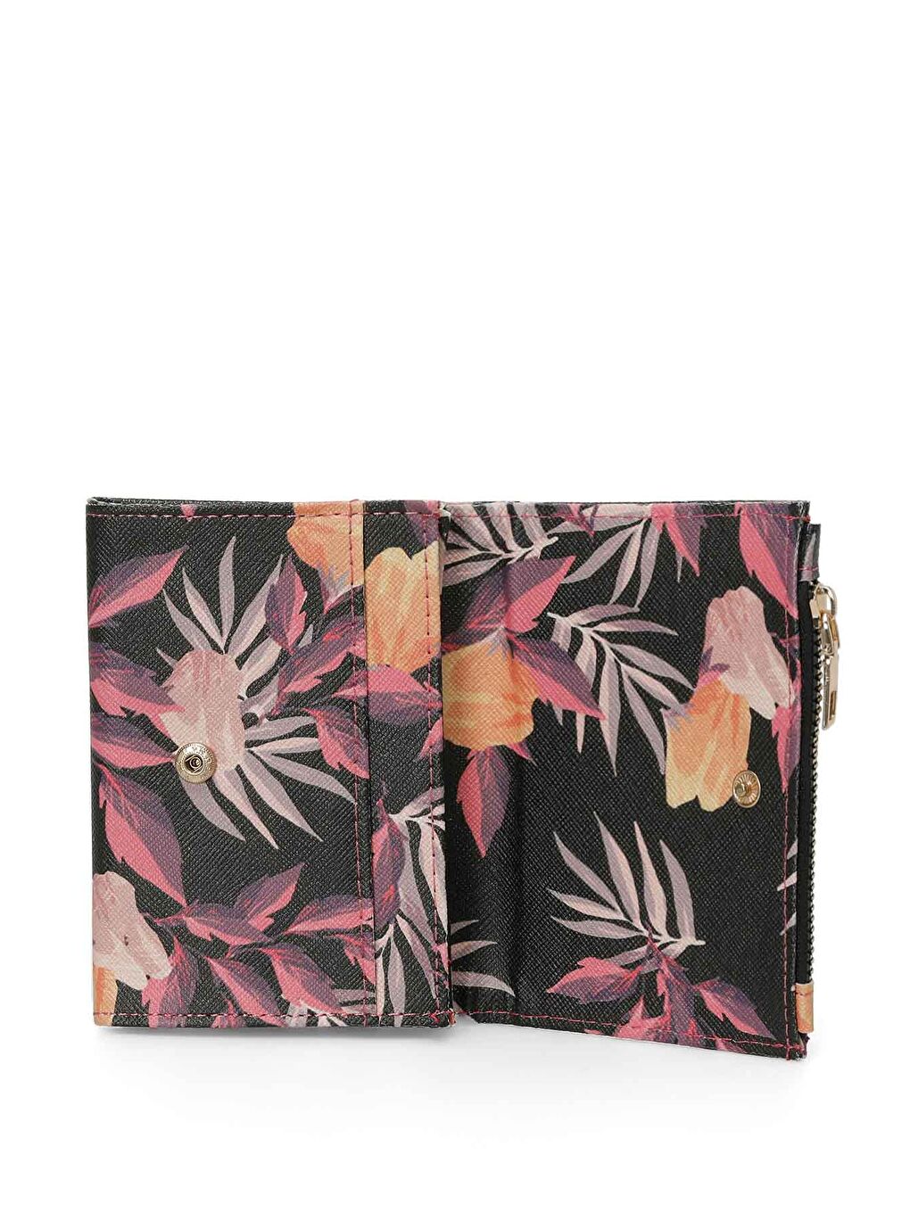 FLORAL MID 4PR Pembe Kadın Cüzdan-2