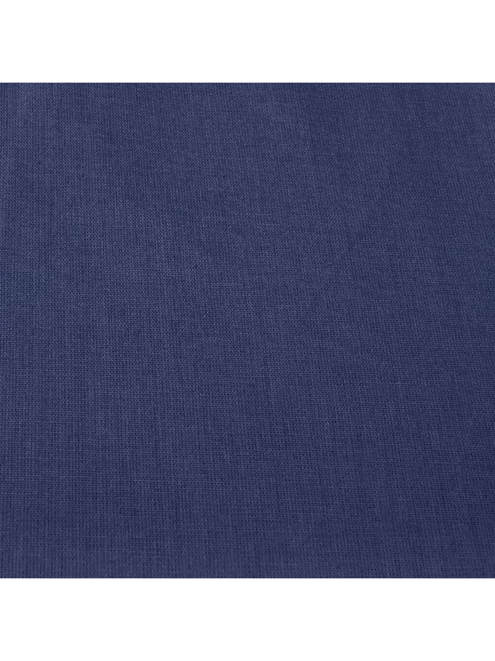 Soft Basic Tek Kişilik Düz Kenar Saten Çarşaf - Lacivert - 160x240 cm-1
