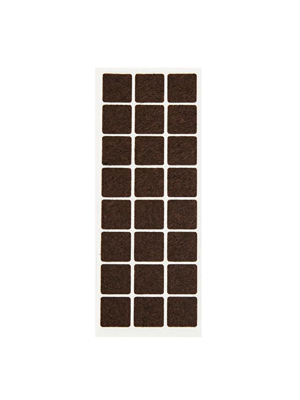 Karışık Mobilya Zemin Koruyucu Keçe - 2x2 cm - Asorti