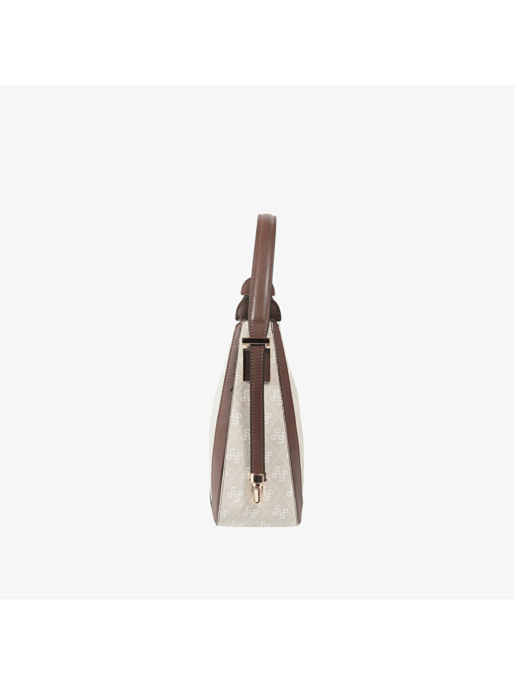 Bej Kadın SP1187-M178 SILVER POLO Omuz Çantası Taş-Kahve-2