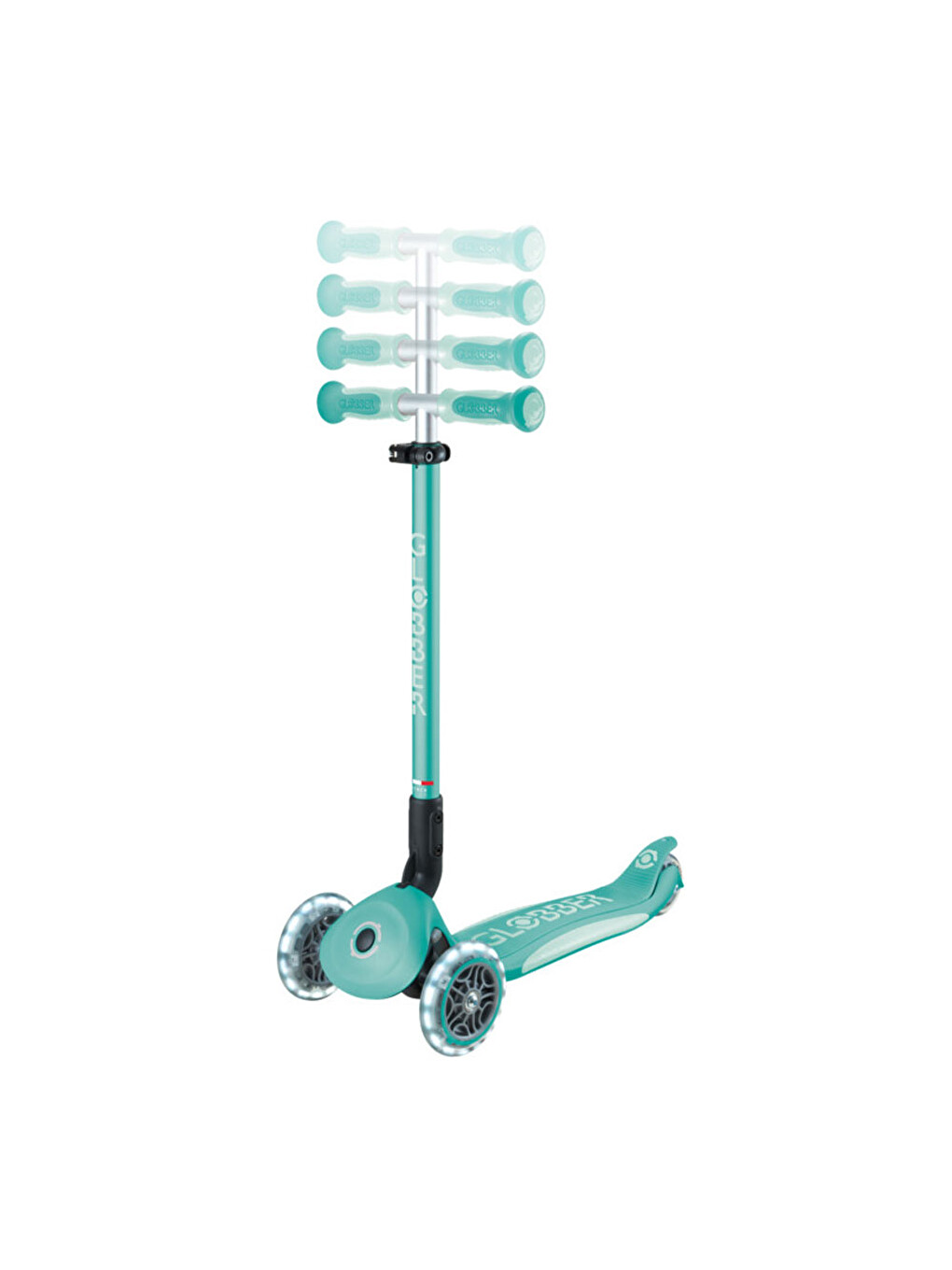 Go Up Deluxe Işıklı Scooter Mint Yeşili 748-706-1