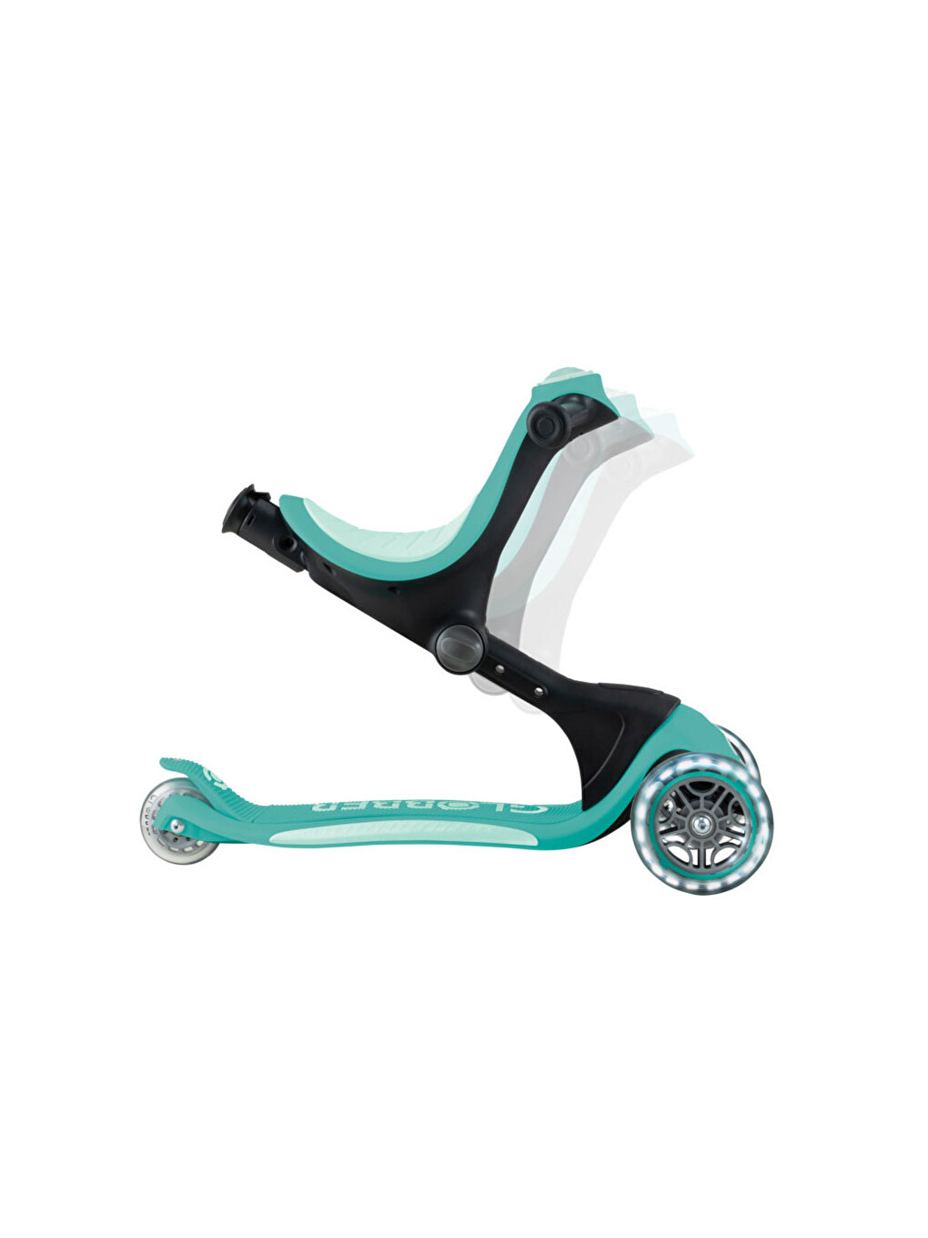 Go Up Deluxe Işıklı Scooter Mint Yeşili 748-706-3