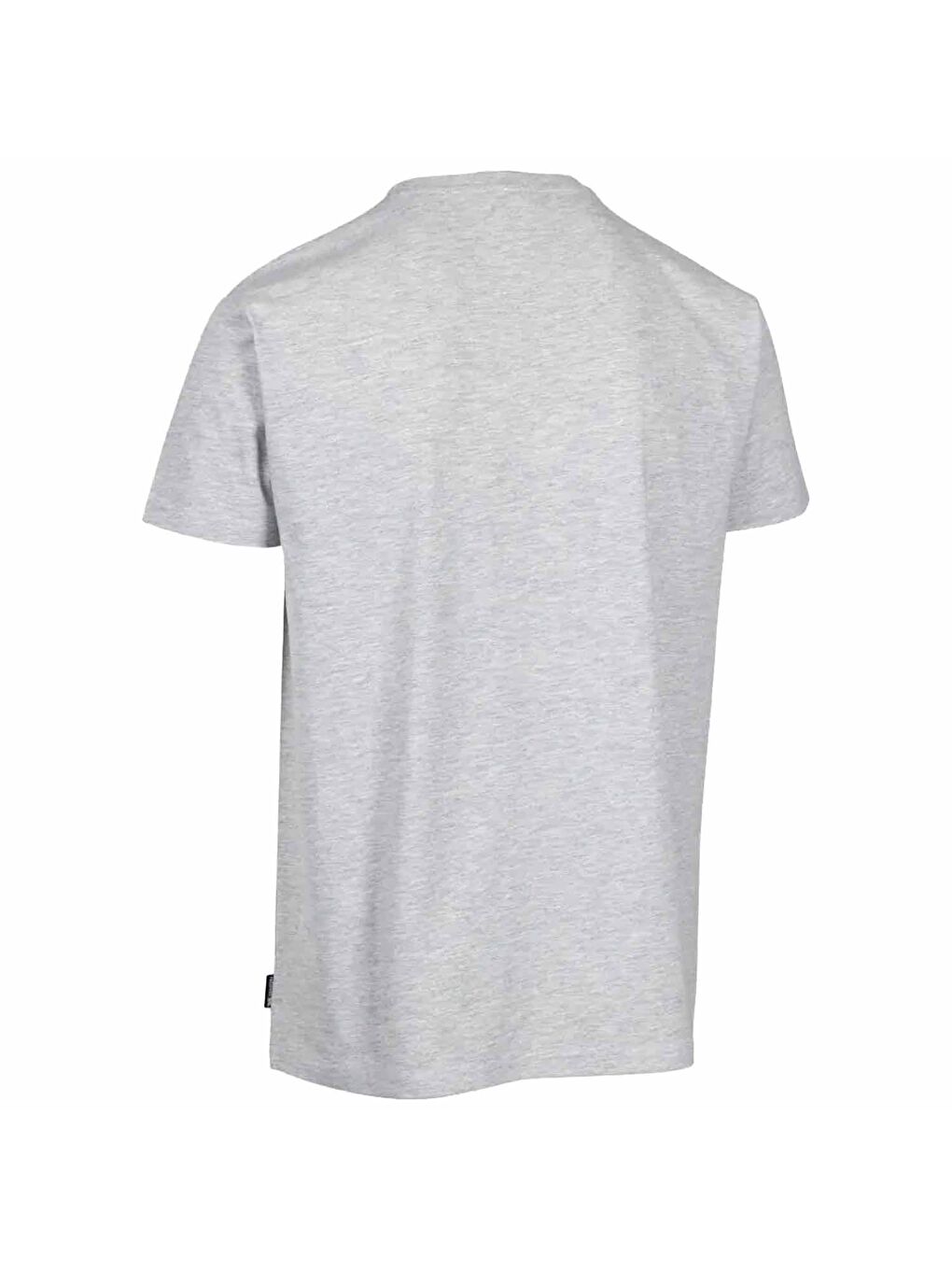 Chera- Casual Printed Erkek Gri Tişört-1