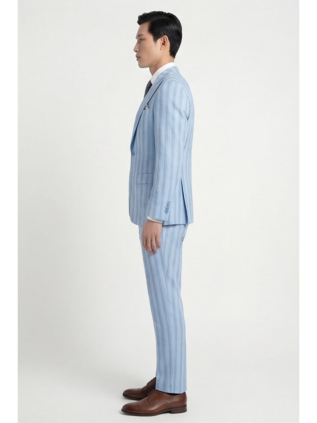 Mavi Vest Suit Prnt-2