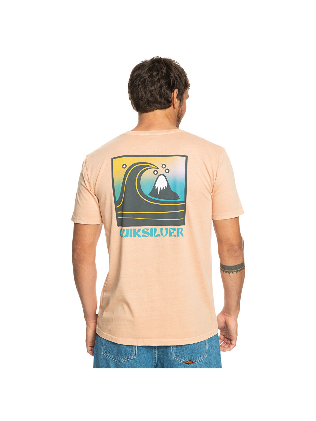 Karışık Qsbubblestamp Erkek Tişört-2