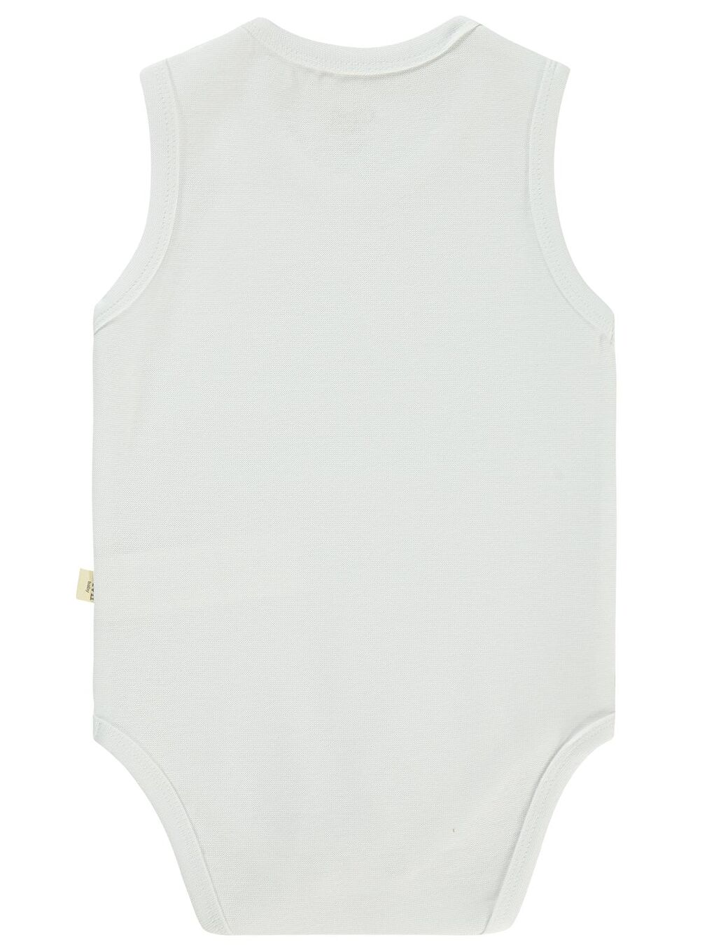 Baby 3'lü Karışık Renk 3-36 Ay Çıtçıtlı Badi - Bej 18-24 Ay-5