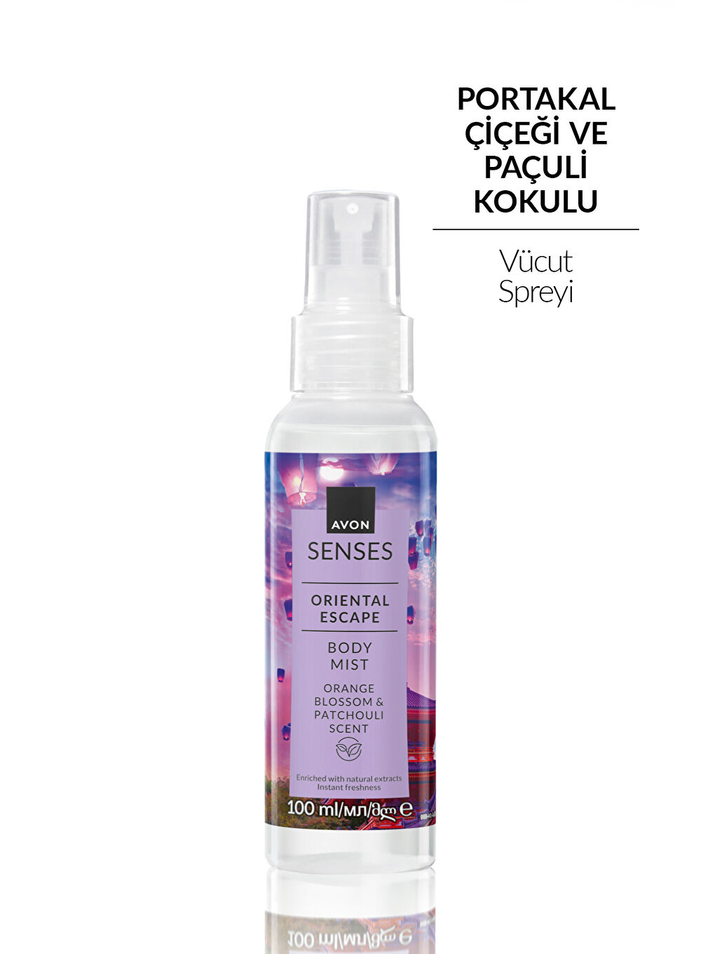 Senses Oriental Escape Portakal Çiçeği ve Paçuli Kokulu Vücut Spreyi 100ML-1