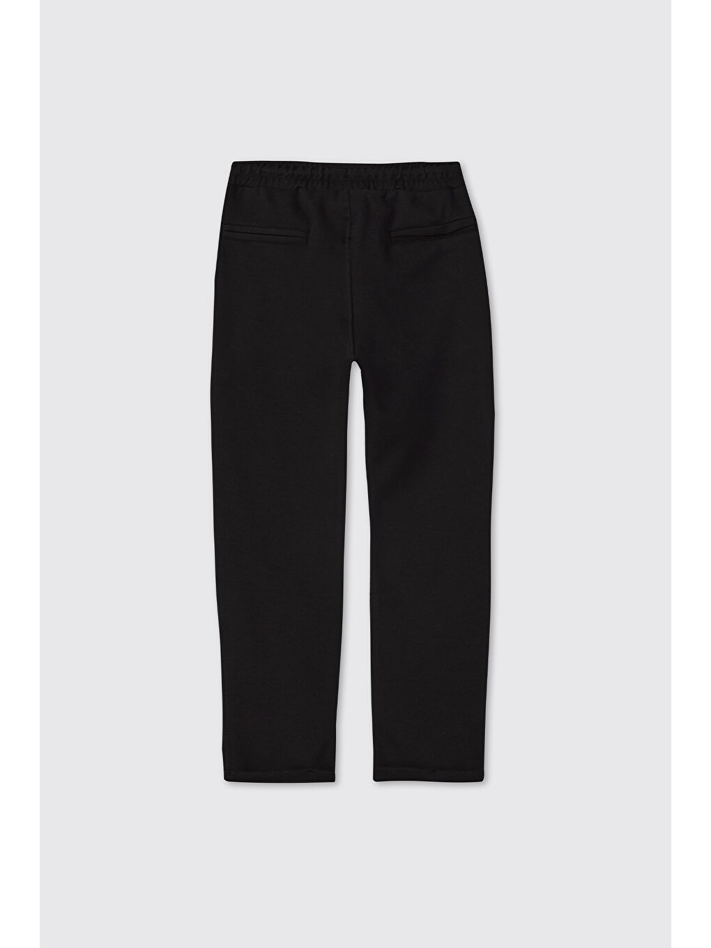 Erkek Çocuk Siyah Örme Pantolon-1