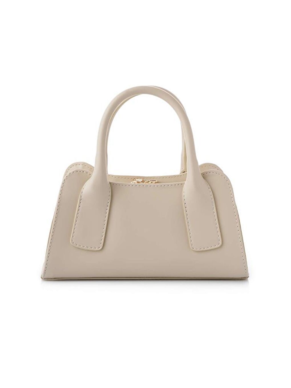 Ekru Lana El ve Omuz Çantası-2