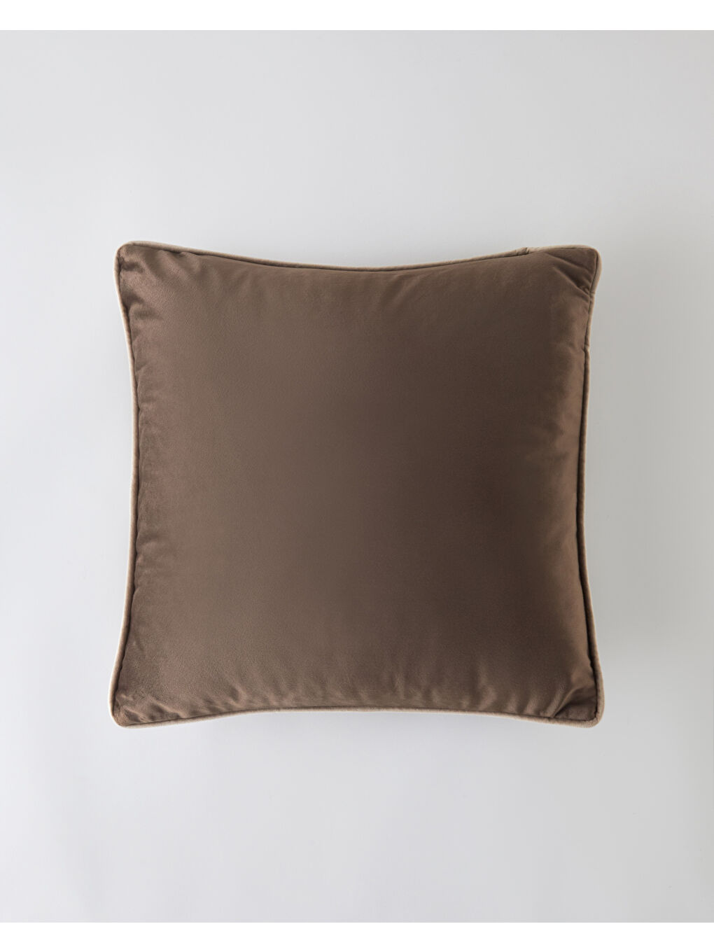 Kahverengi Mocha Dekoratif Kırlent 45x45 cm Acı Kahve