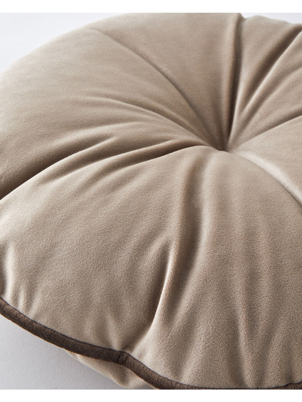 Lineta Dekoratif Kırlent 40x40 cm Açık Kahverengi-1