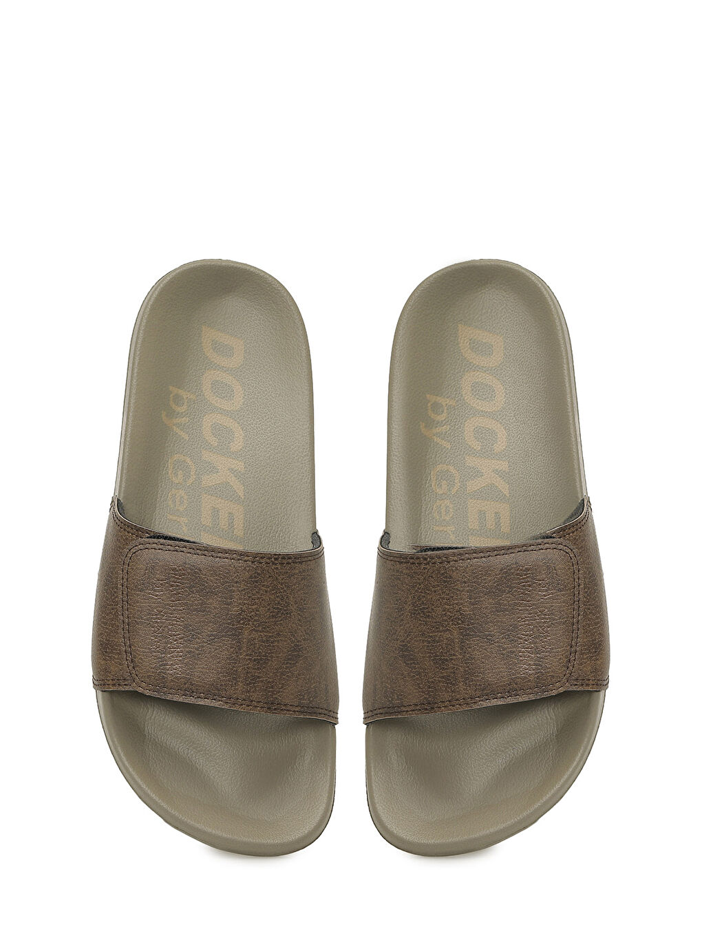 226324 6FX Kahverengi Erkek Terlik-3