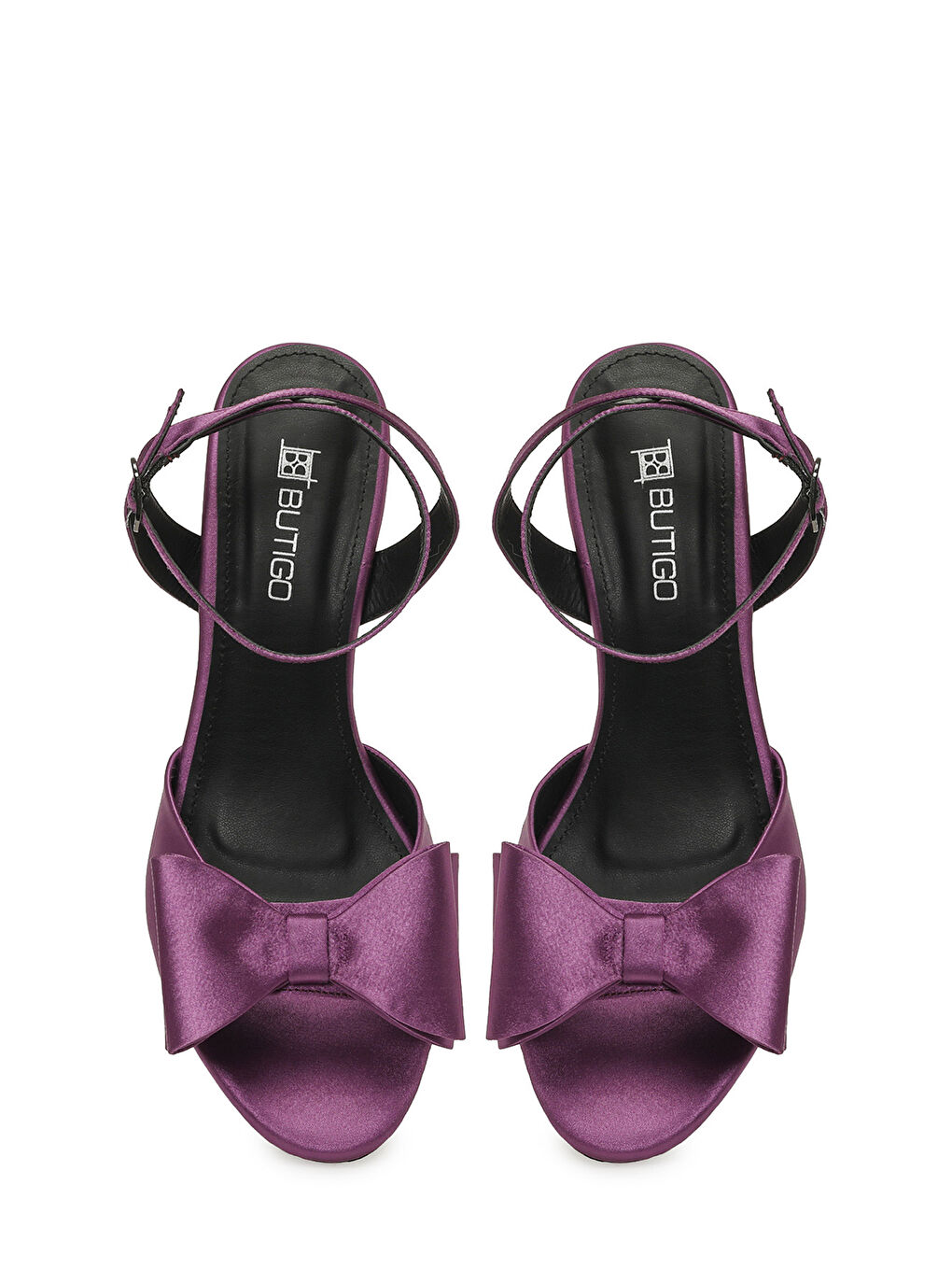 26S-395 6FX Mor Kadın Topuklu Sandalet-3