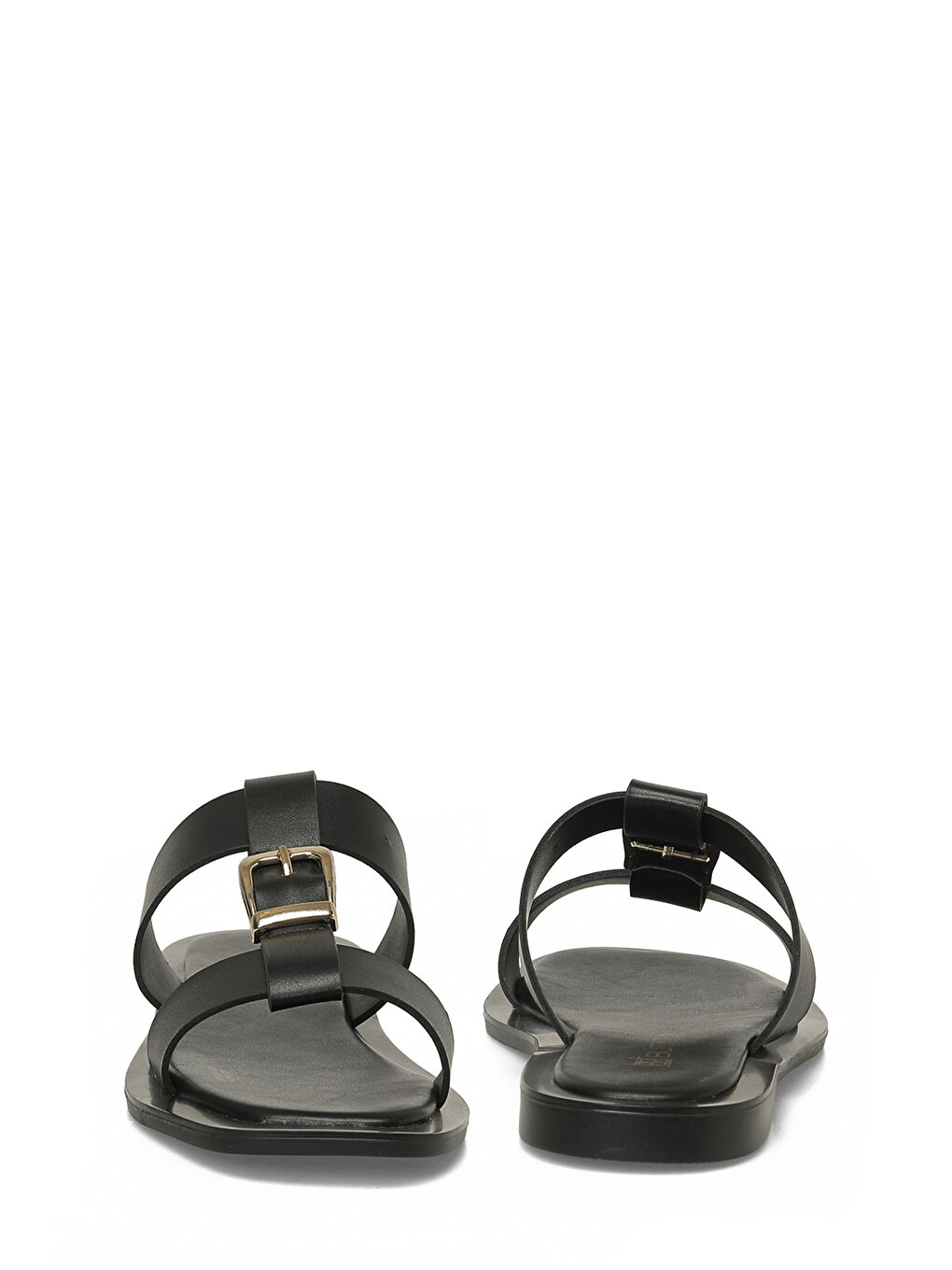 26S-204 6FX Siyah Kadın Terlik-4