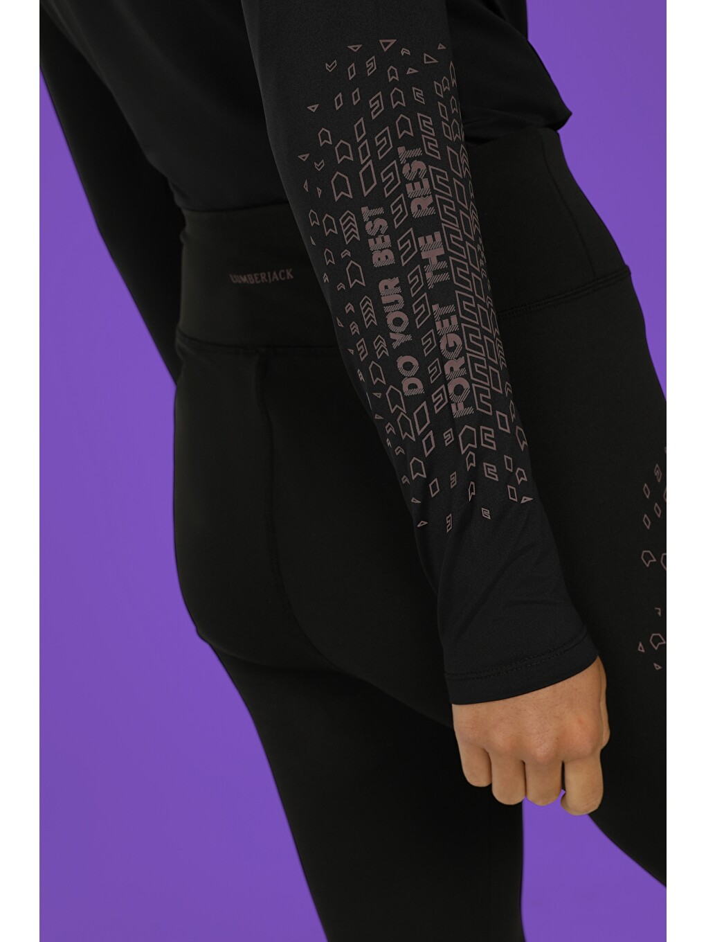 Ct210 Lena Trendy Leggıng Siyah Kadın Tayt-4