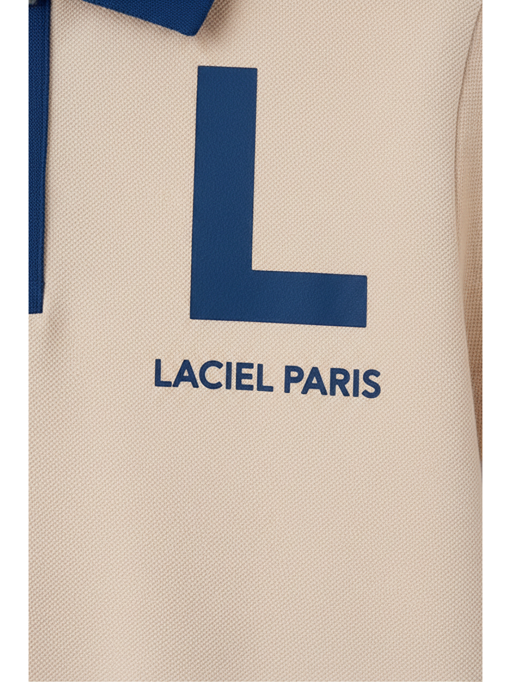 Karışık Erkek Çocuk Pamuklu Bej Lacivert Polo Yaka T-Shirt Şort Takım-3