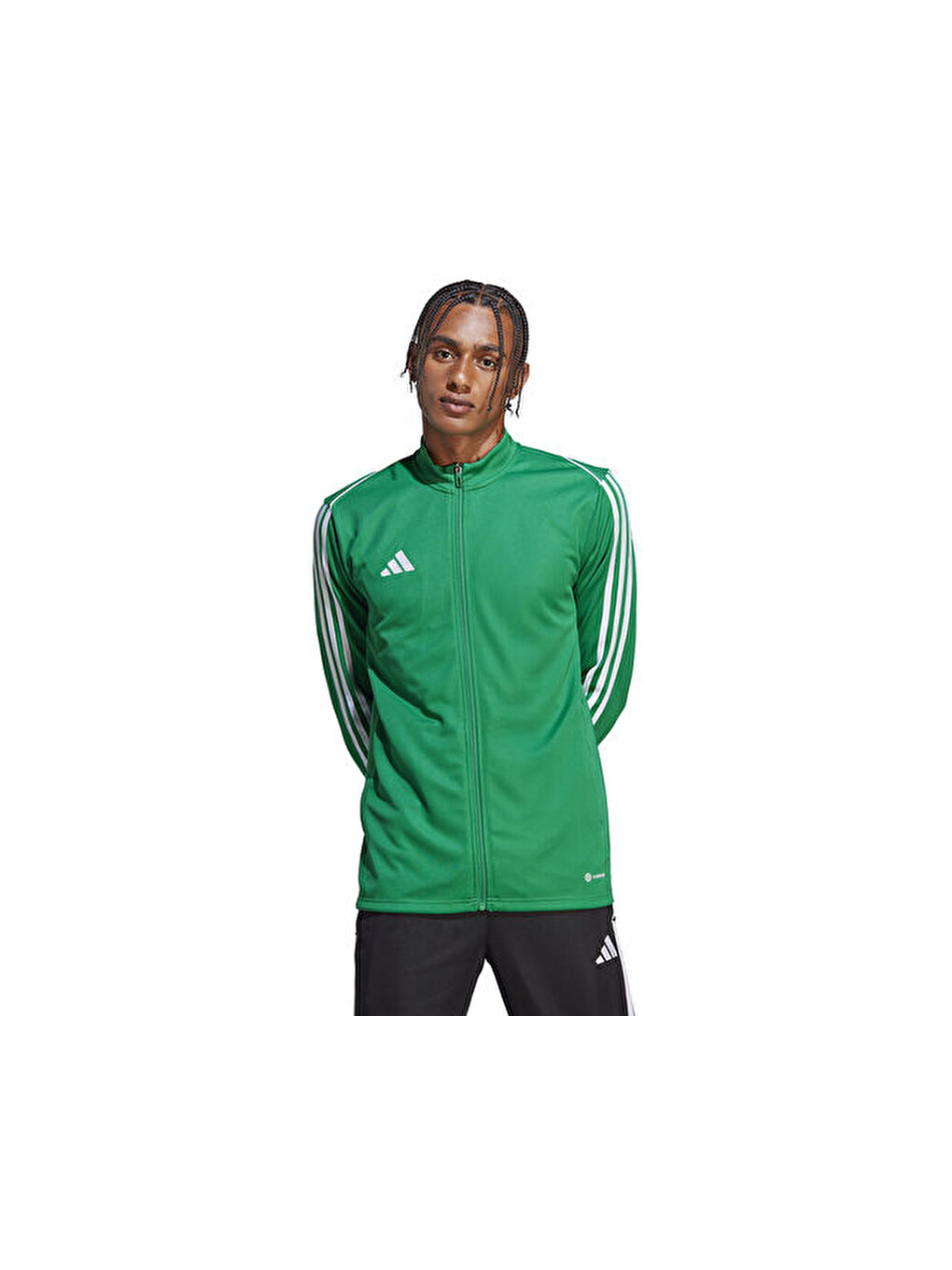 Tiro23 L Tr Jkt Erkek Futbol Antrenman Ceketi Ic7875 Yeşil-1