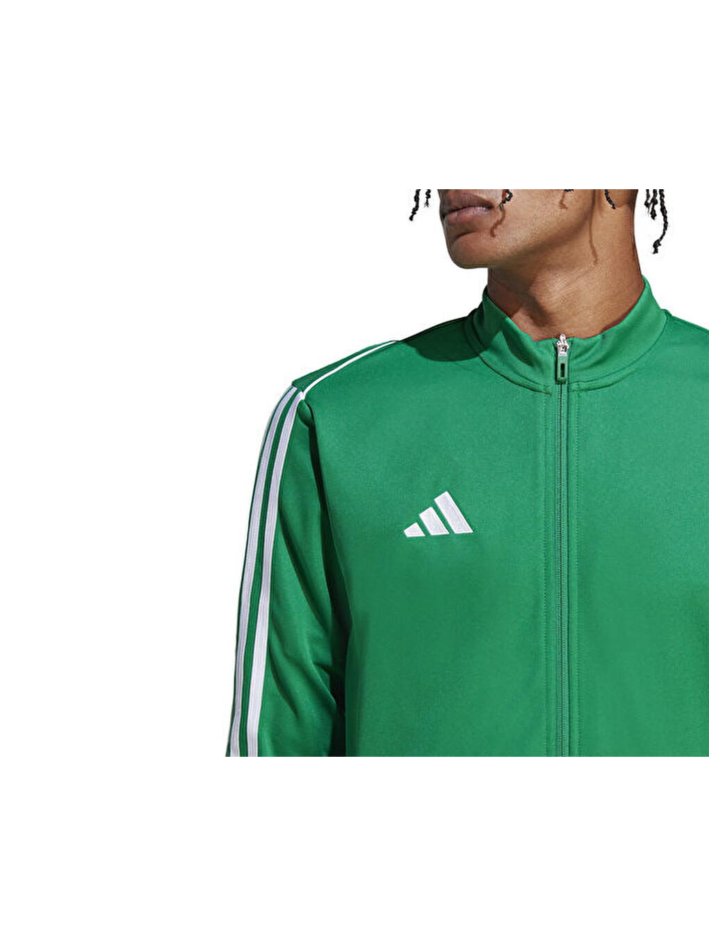 Tiro23 L Tr Jkt Erkek Futbol Antrenman Ceketi Ic7875 Yeşil-4