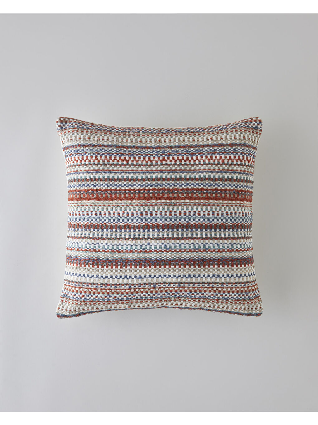 Siyah Horizon Kırlent Kılıfı 45x45 cm Renkli