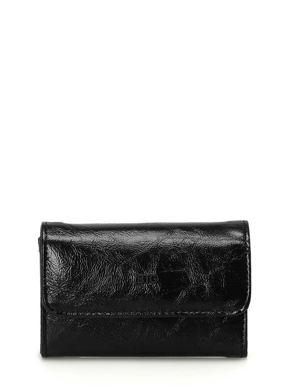 RUGAN KAPAK 4PR Siyah Kadın Cüzdan