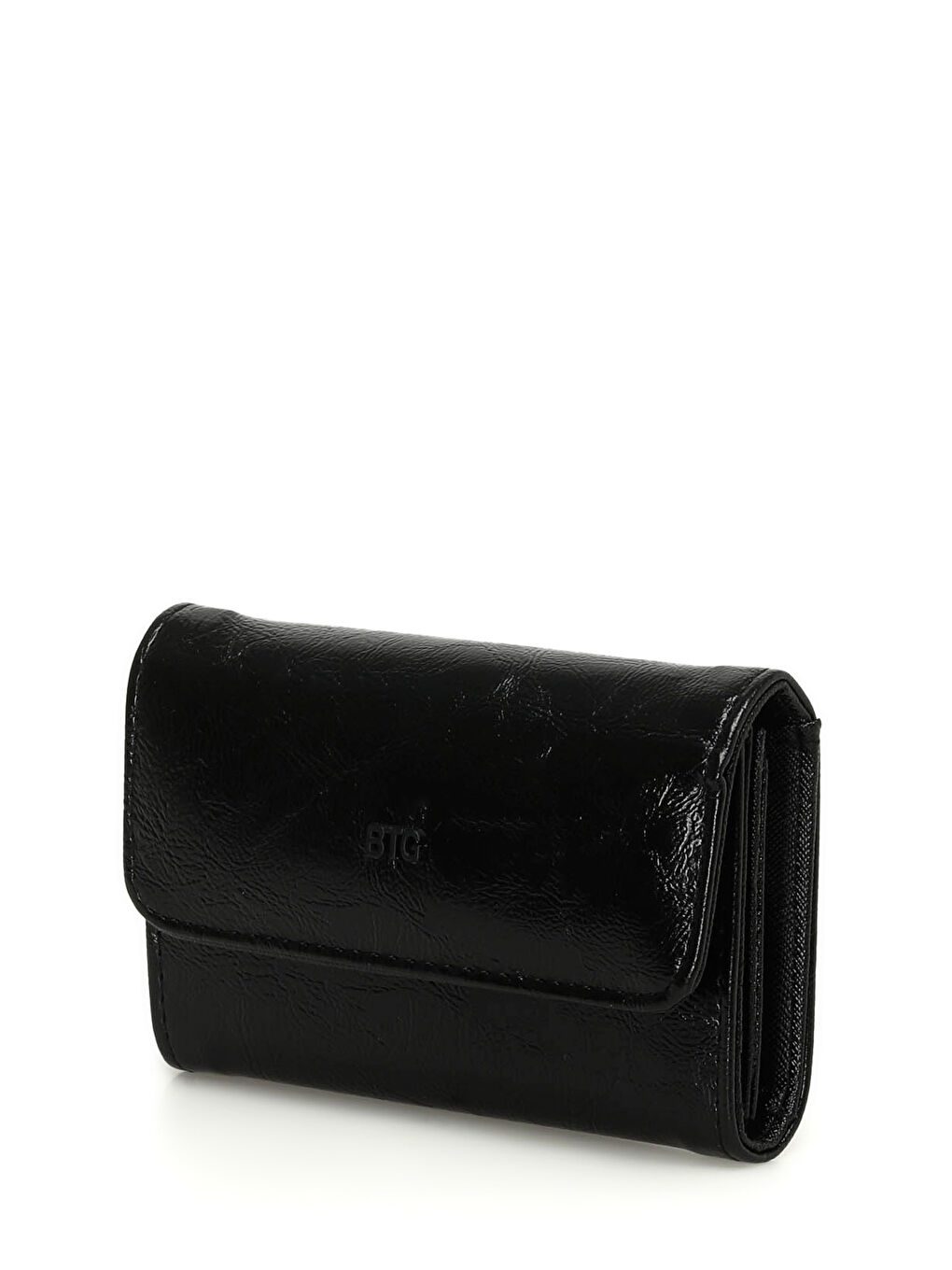 RUGAN KAPAK 4PR Siyah Kadın Cüzdan-1