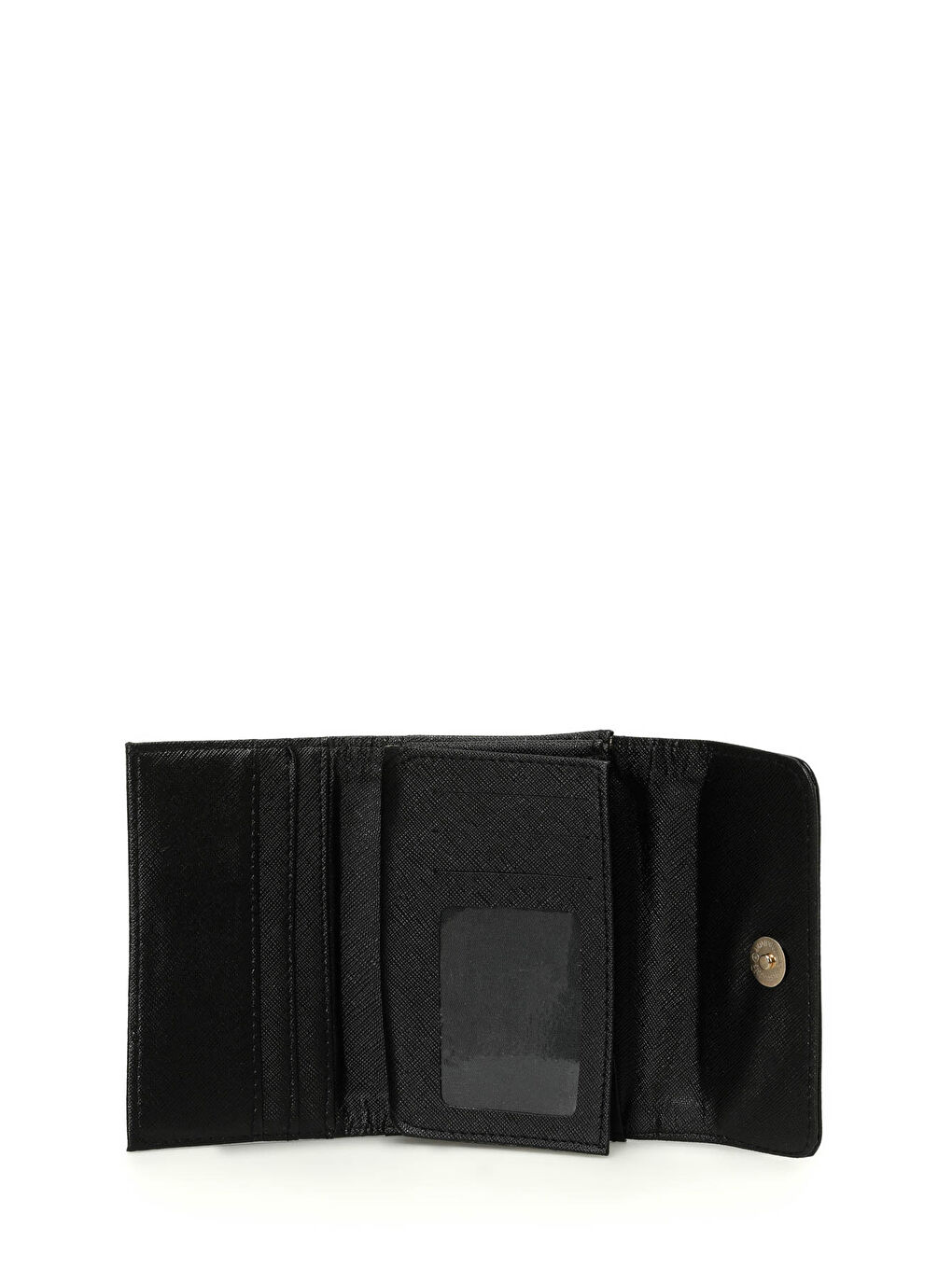 RUGAN KAPAK 4PR Siyah Kadın Cüzdan-3