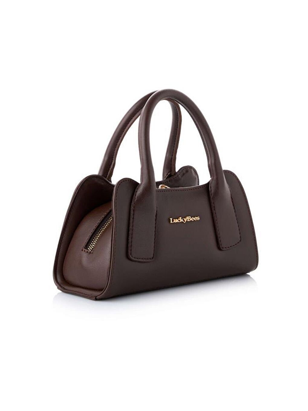 Kahverengi Lana El ve Omuz Çantası-1