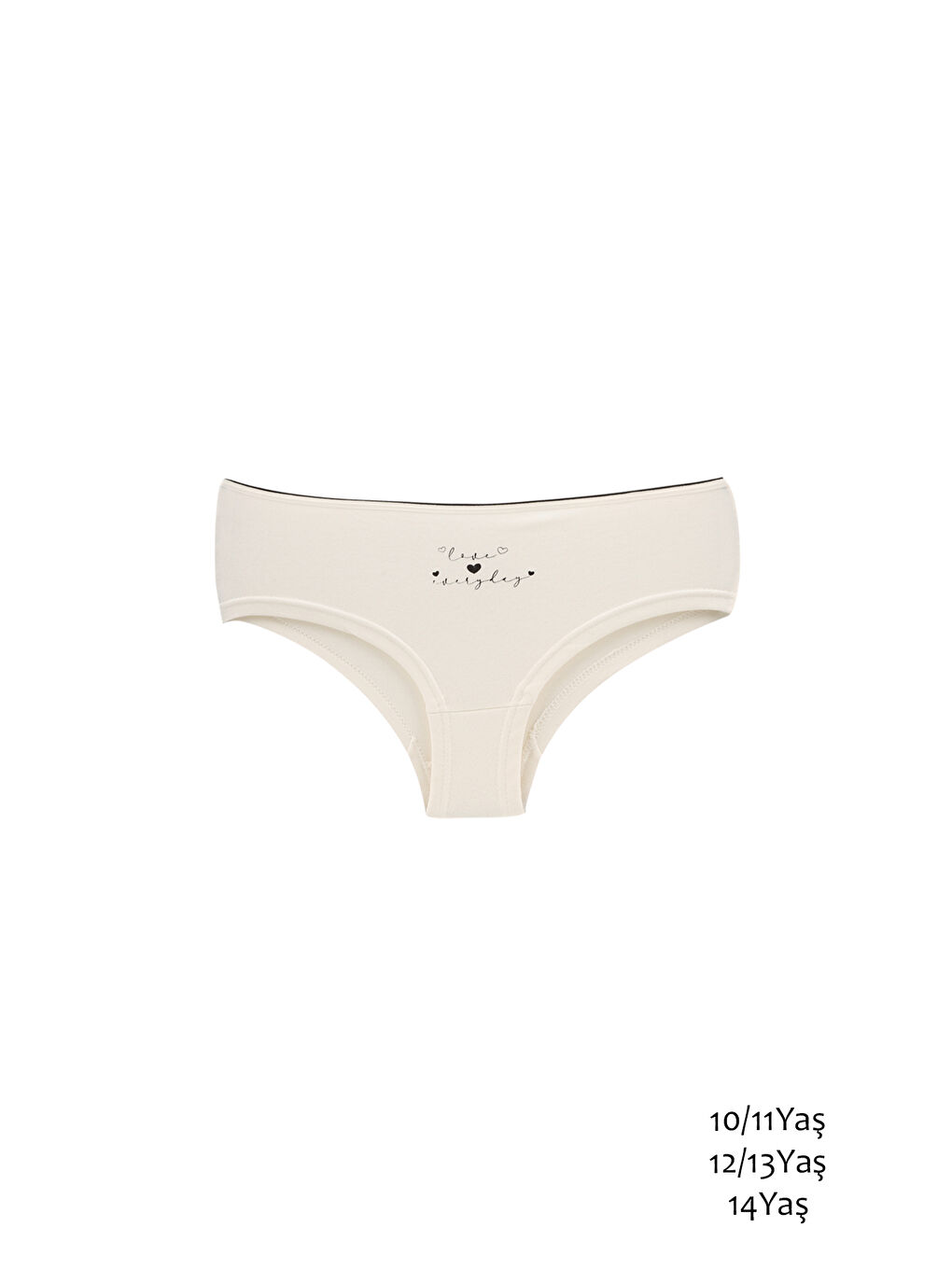 Karışık Kız Çocuk Pamuklu Hipster Külot 5'li Paket-1