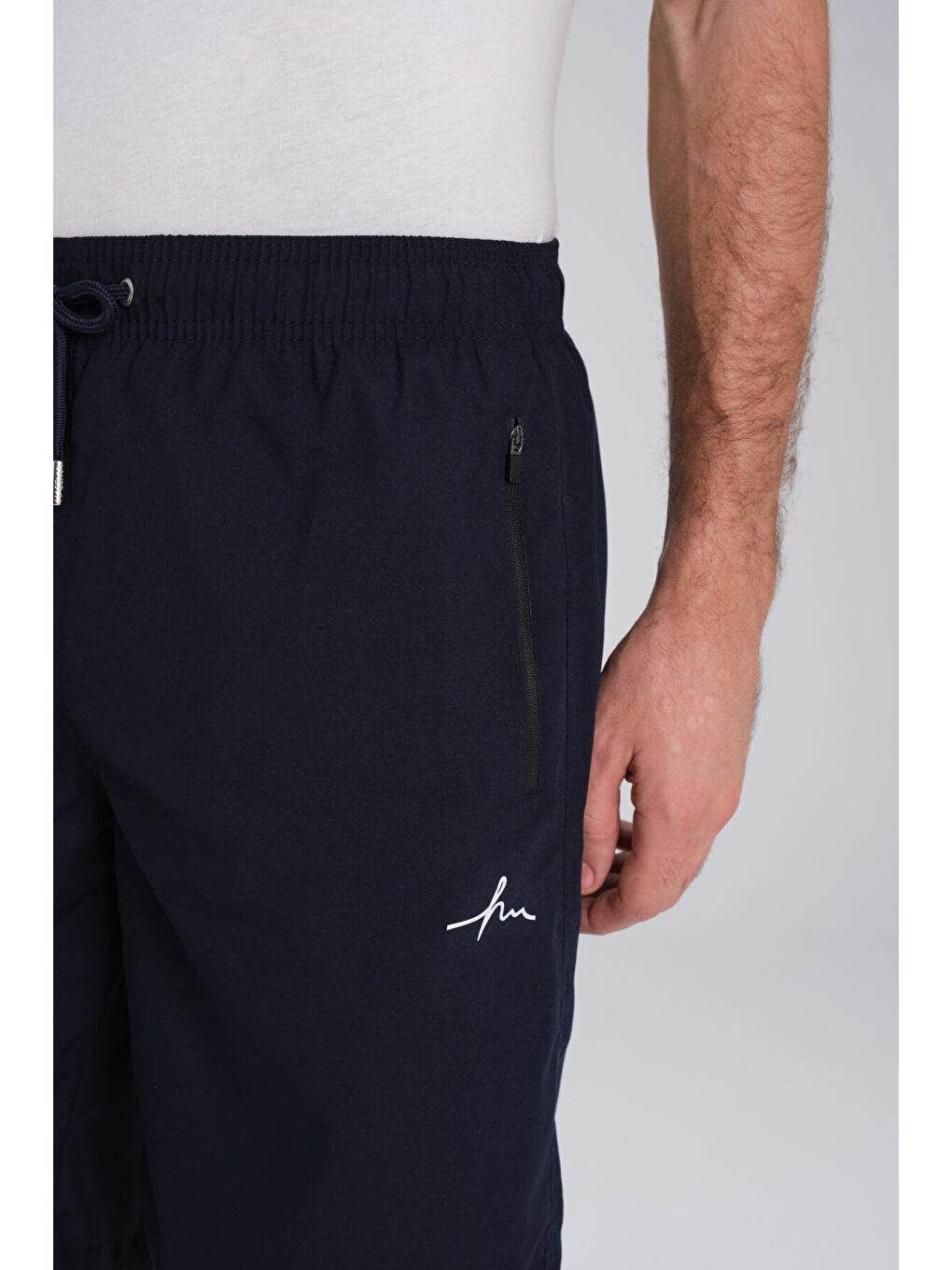 Lacivert Kısa Erkek Havuz Ve Deniz Şortu 2427-5