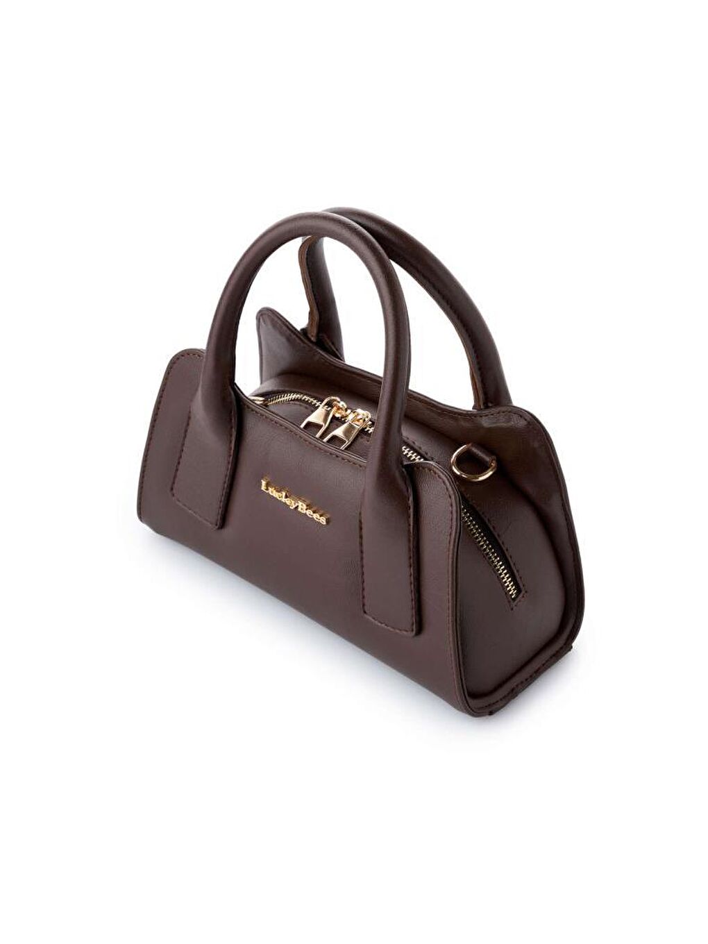 Kahverengi Lana El ve Omuz Çantası-5