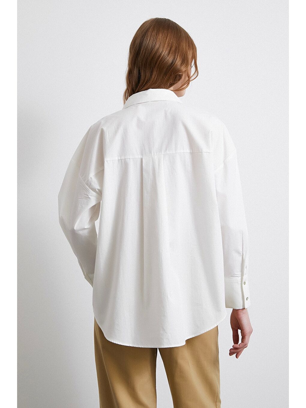 Klasik Gömlek Beyaz-2