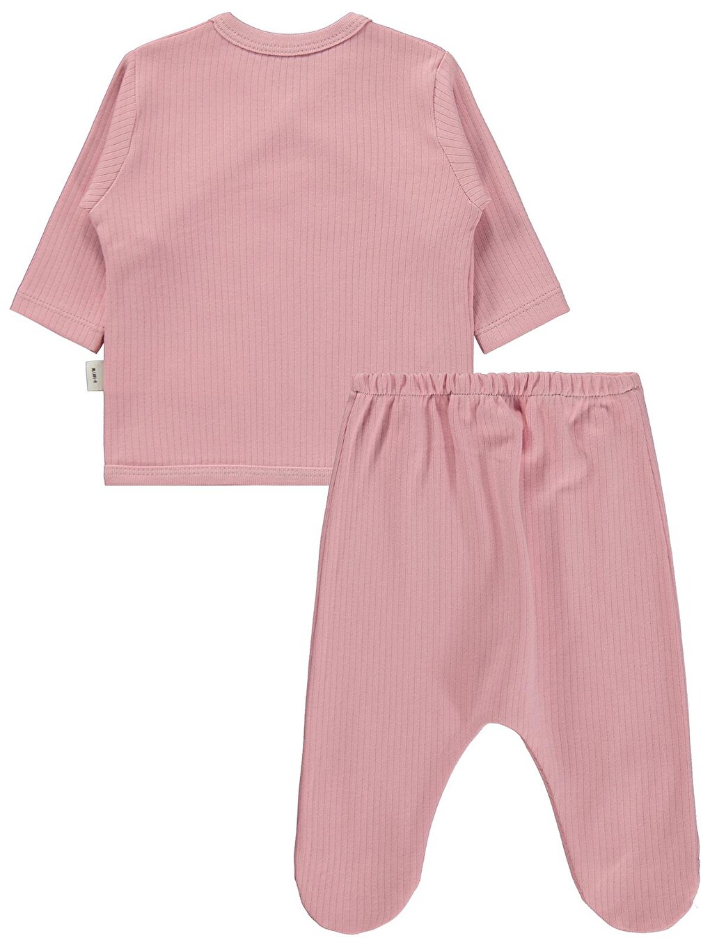 Baby Basic 3lü Zıbın Takımları - Pembe-2