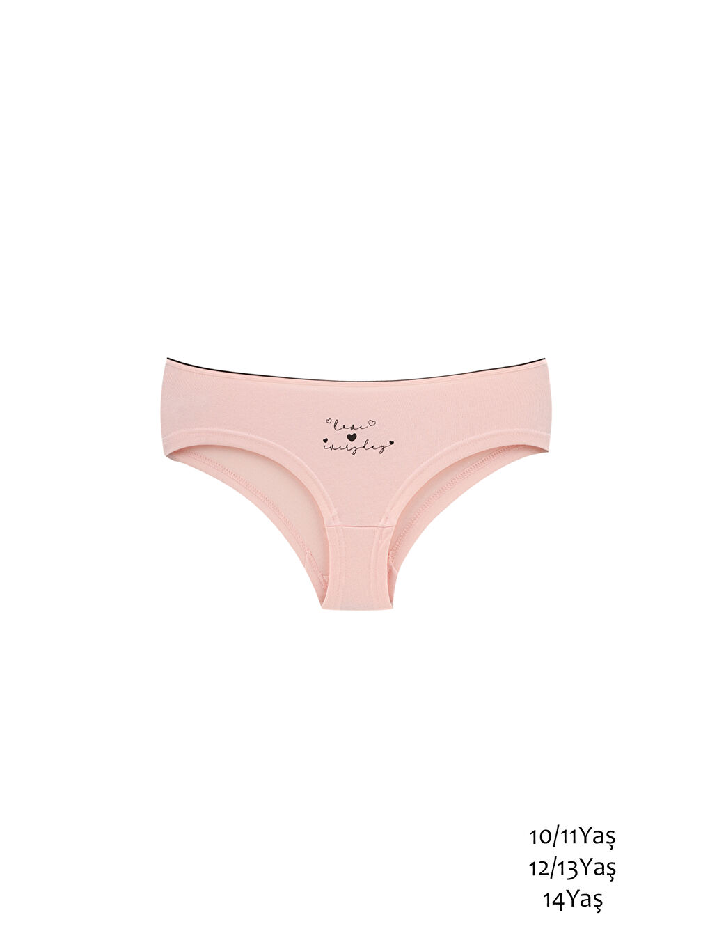 Karışık Kız Çocuk Pamuklu Hipster Külot 5'li Paket-2