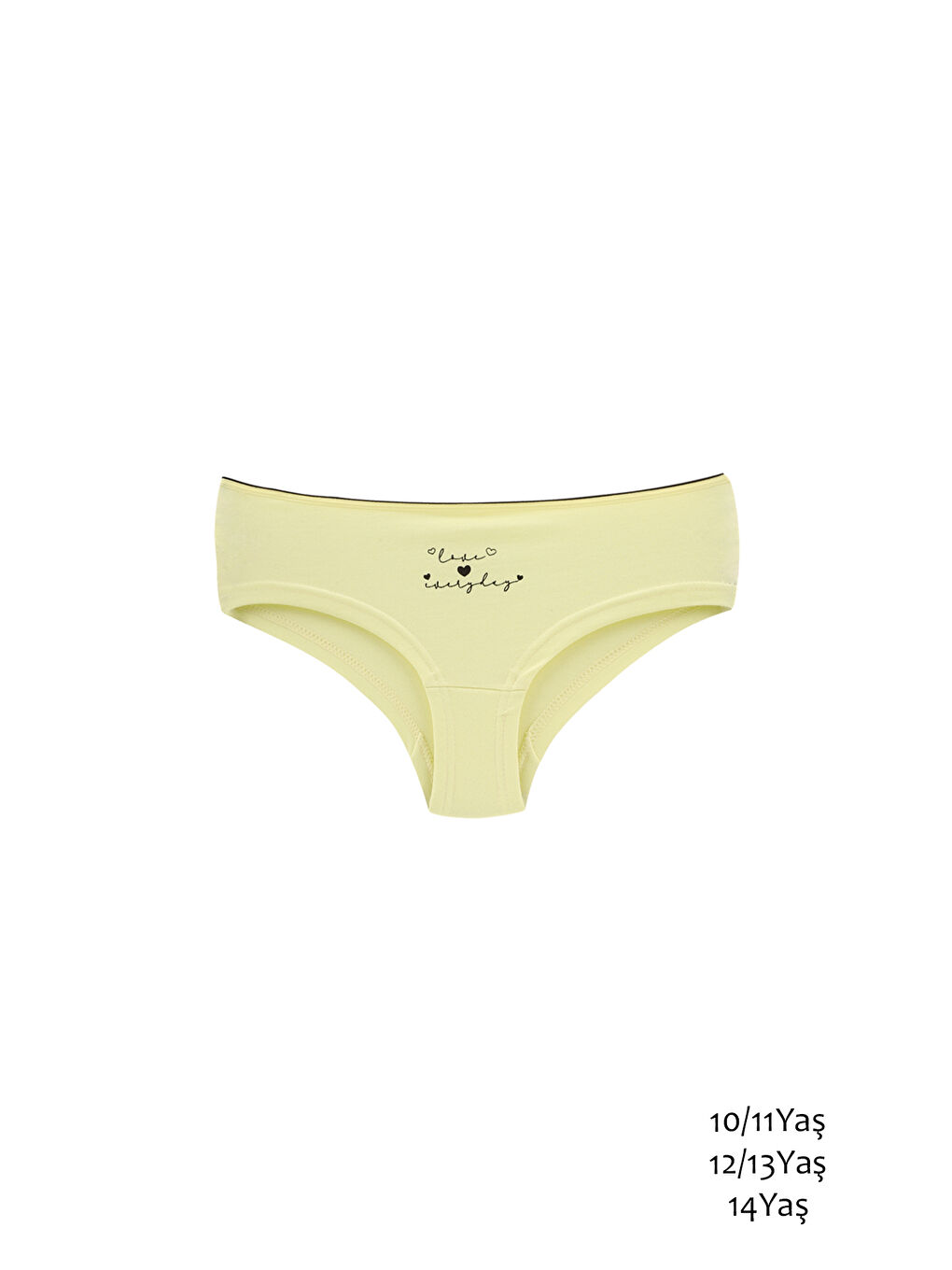 Karışık Kız Çocuk Pamuklu Hipster Külot 5'li Paket-3