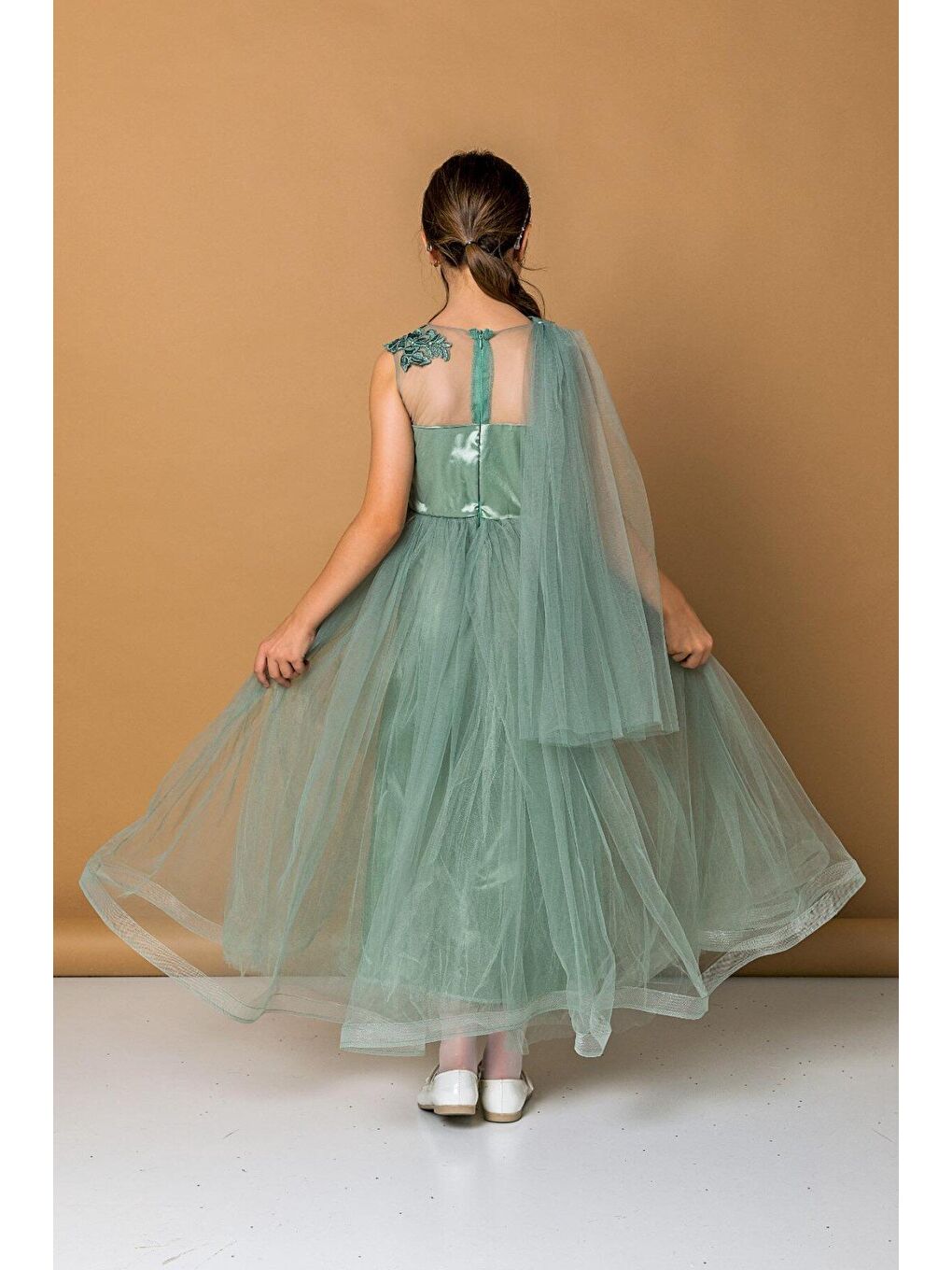 Haki Kız Çocuk Abiye-1