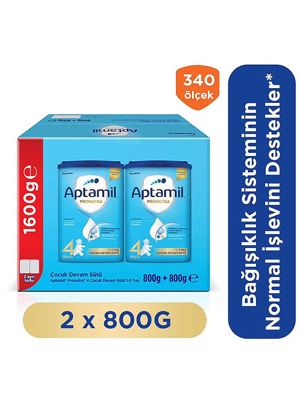 4 Çocuk Devam Sütü 800x2 G 1 Yaş+Akıllı Kutu