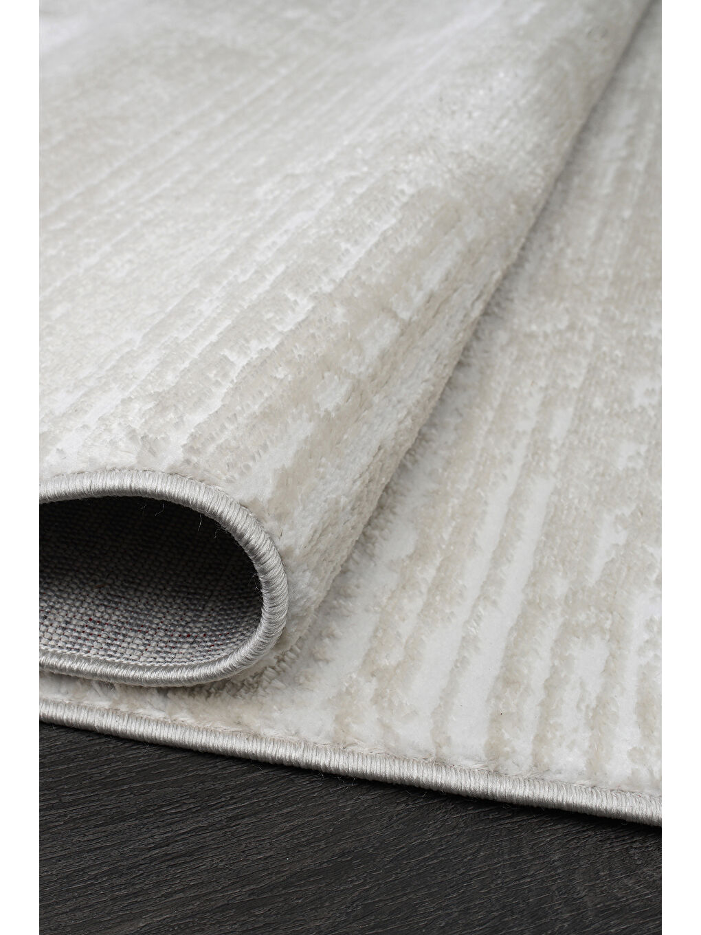 Beyaz Konfor Jasmine 1452 Krem Bej Modern Dokuma Halı-100x150-2