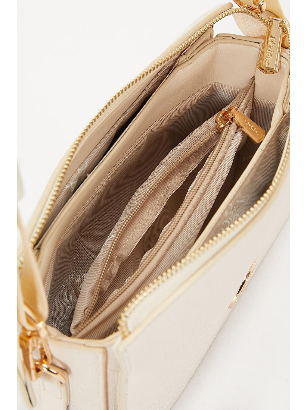 Ekru Krem Kadın Omuz Çantası 930230-3