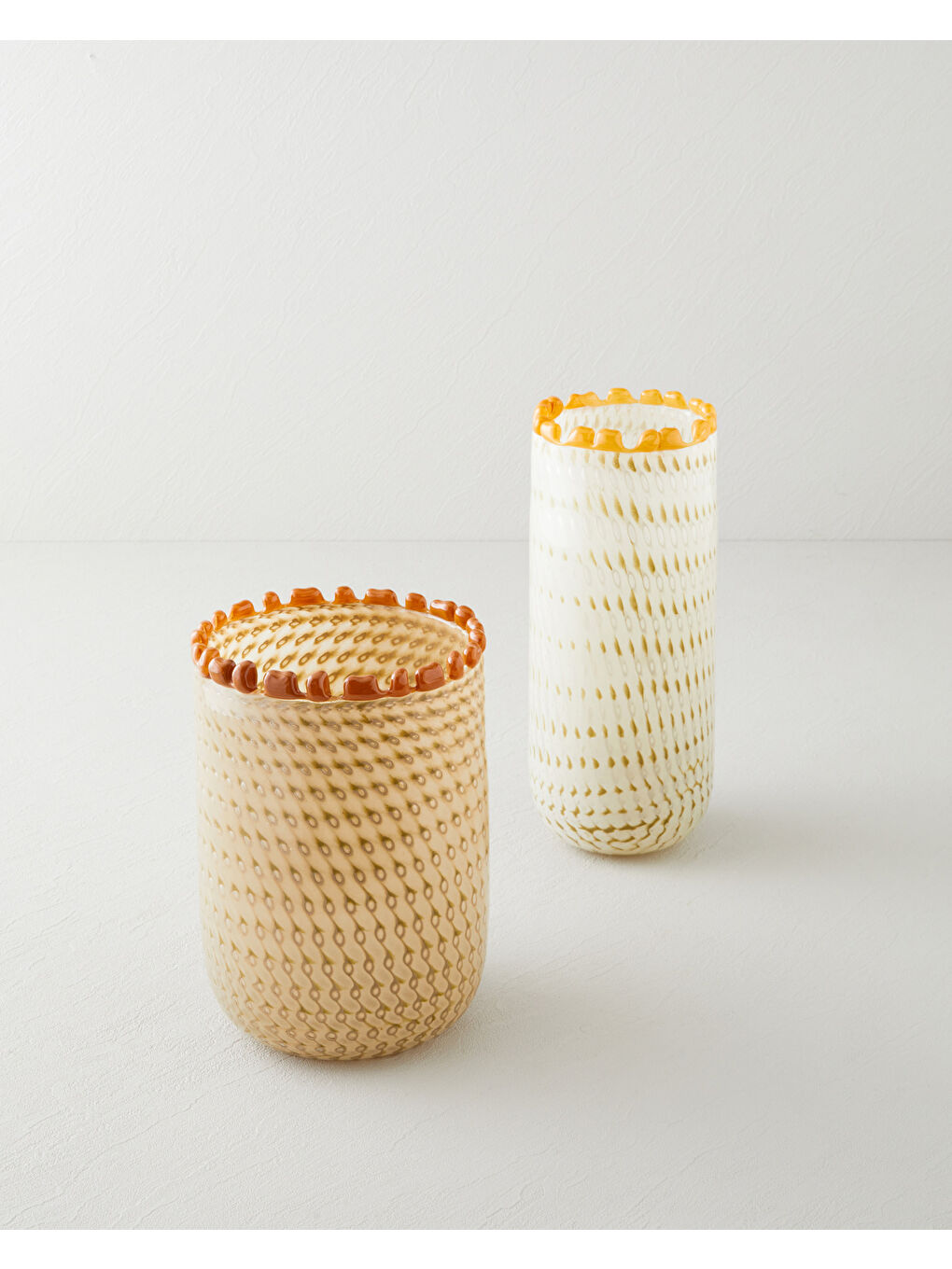 Adora Cam Vazo 23 cm Kahverengi-3