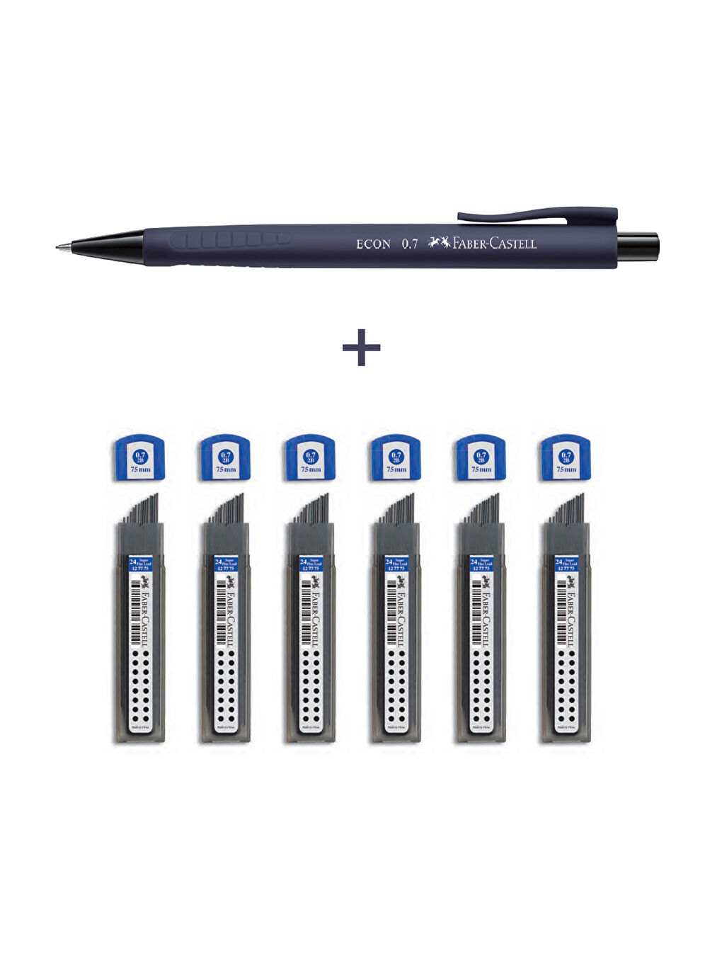 Econ Versatil,Urban 0.7 Uç& 6'lı Super Fine Min 2B 0.7 Uç, 7'li Yazım Seti-2