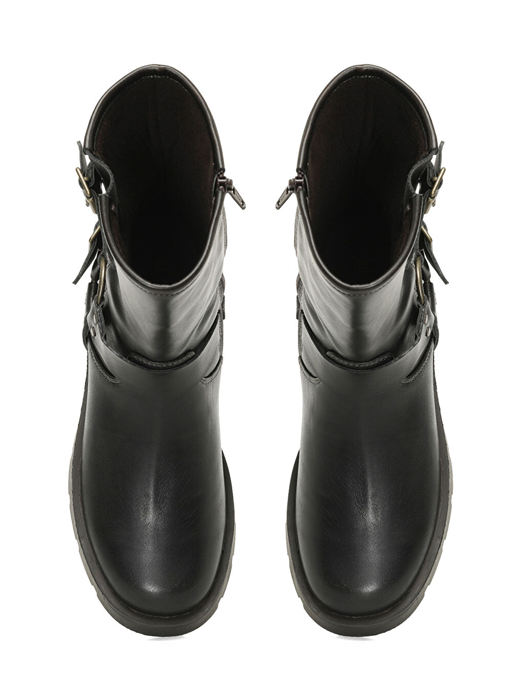 324667.Z 4PR Kahverengi Kadın Biker Bot-3