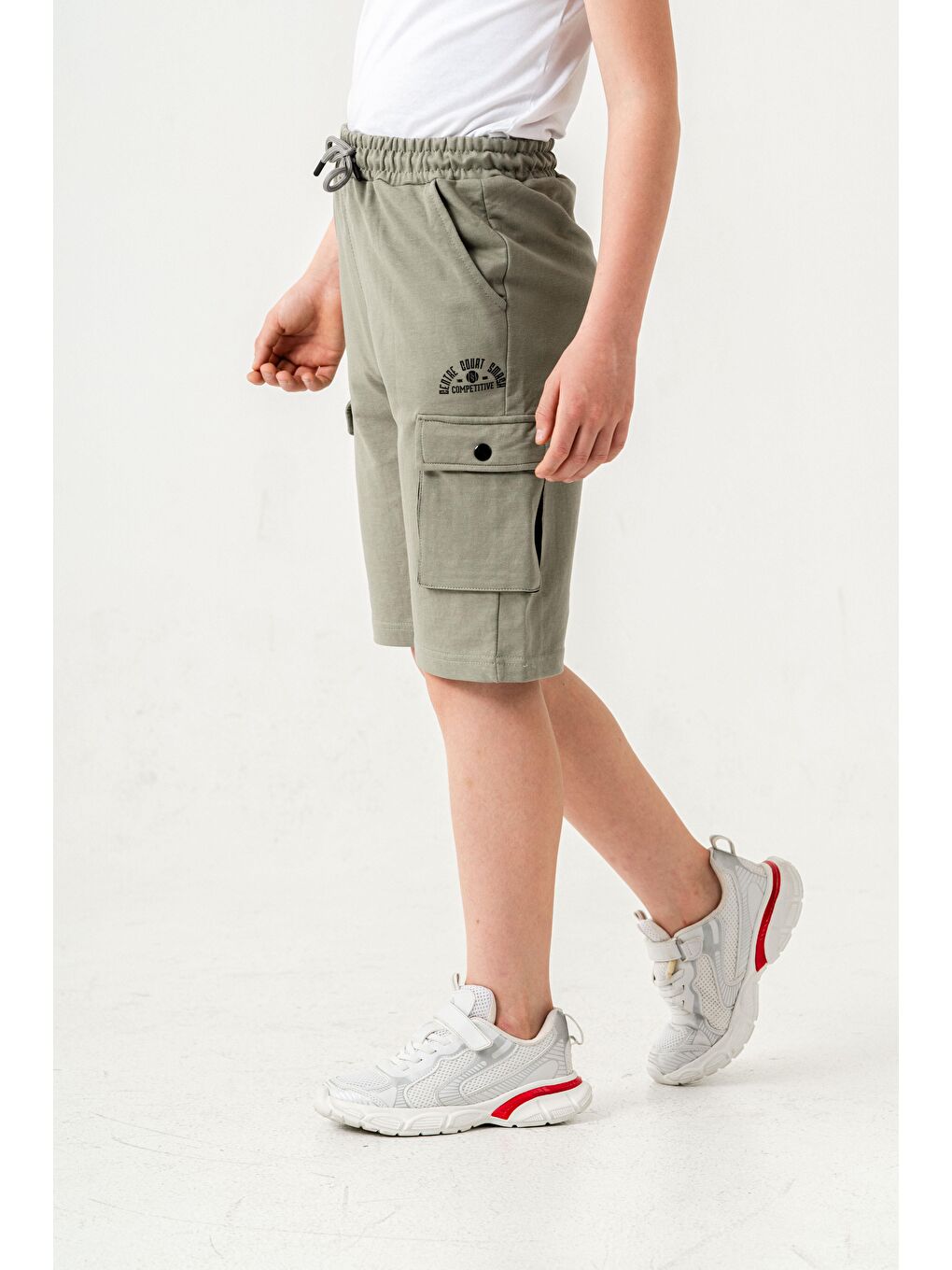 Yeşil Centre Court Smash Competitive Erkek Çocuk Şort-2