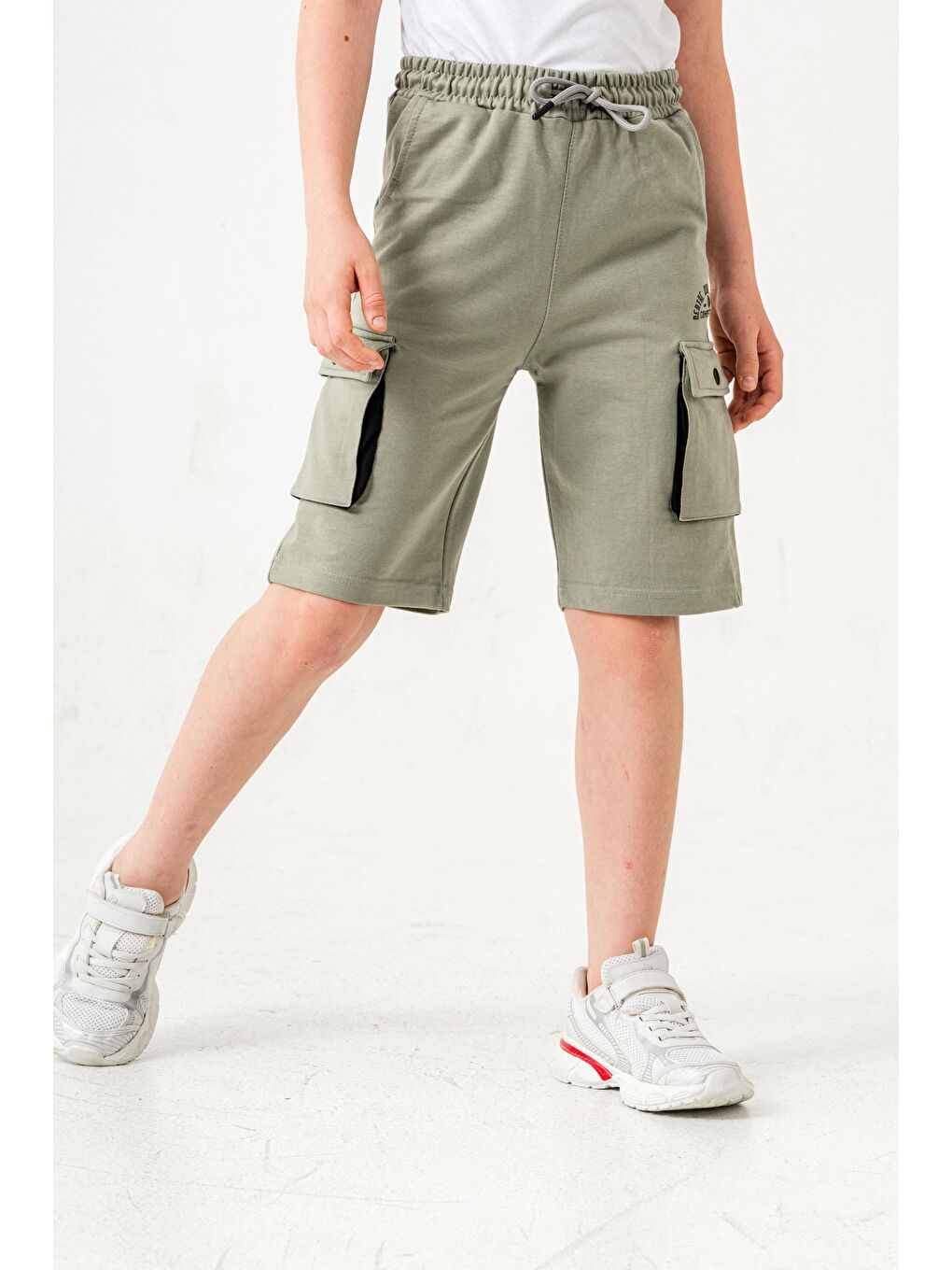 Yeşil Centre Court Smash Competitive Erkek Çocuk Şort-4