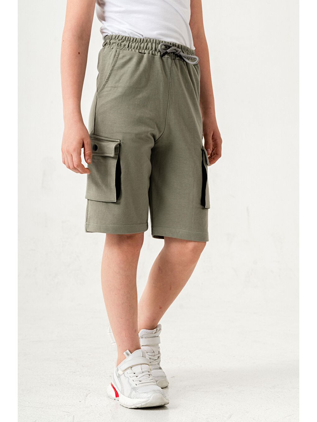 Yeşil Centre Court Smash Competitive Erkek Çocuk Şort-6