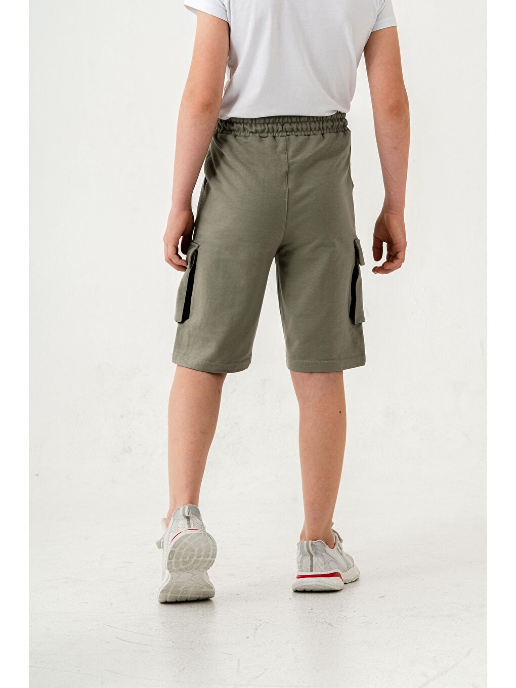 Yeşil Centre Court Smash Competitive Erkek Çocuk Şort-7